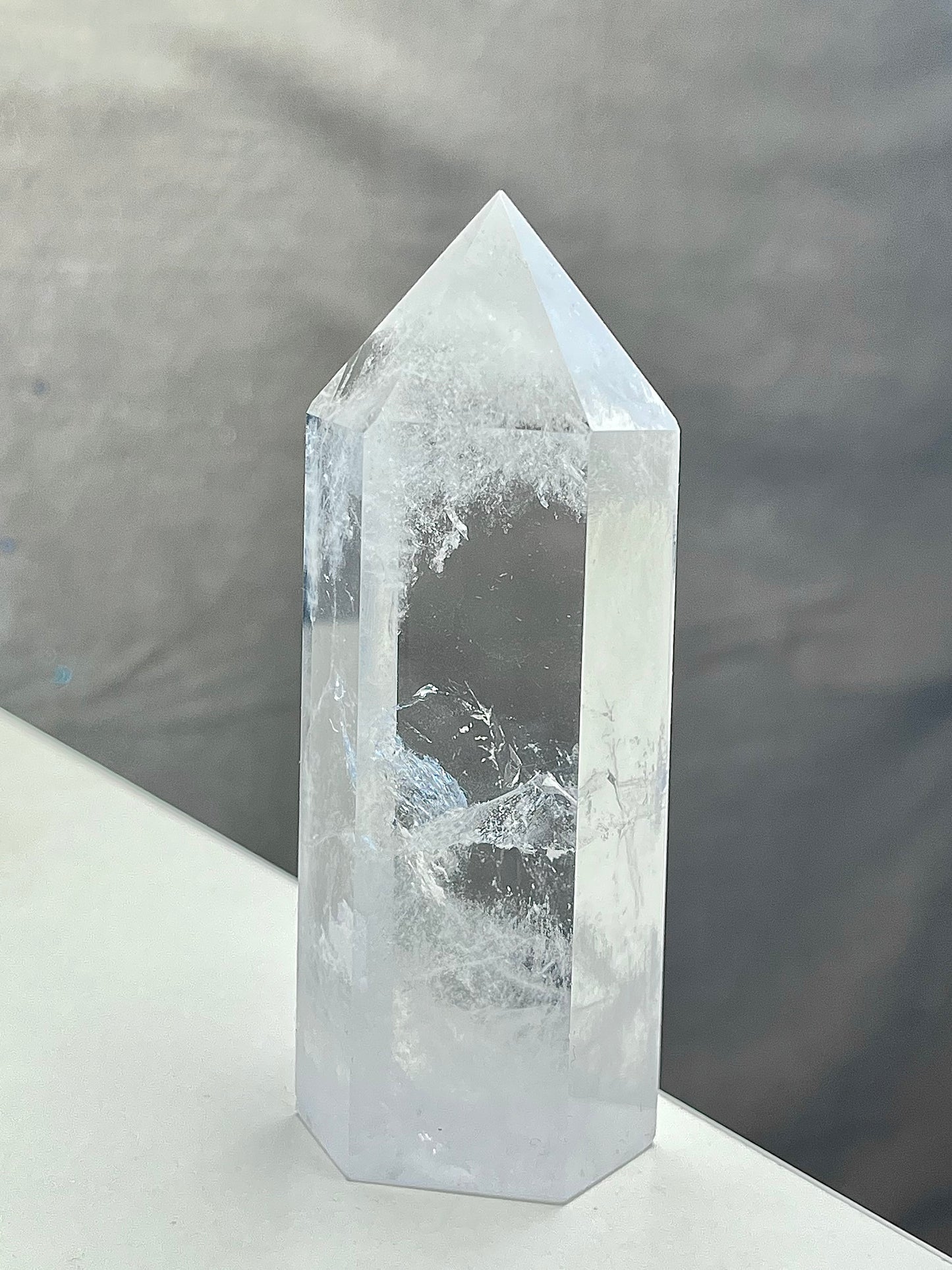 Bergkrystall klarkvarts tårn