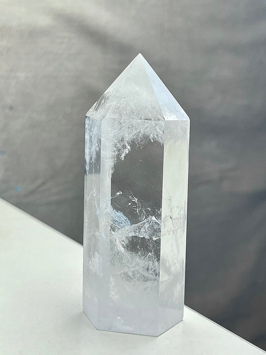Bergkrystall klarkvarts tårn
