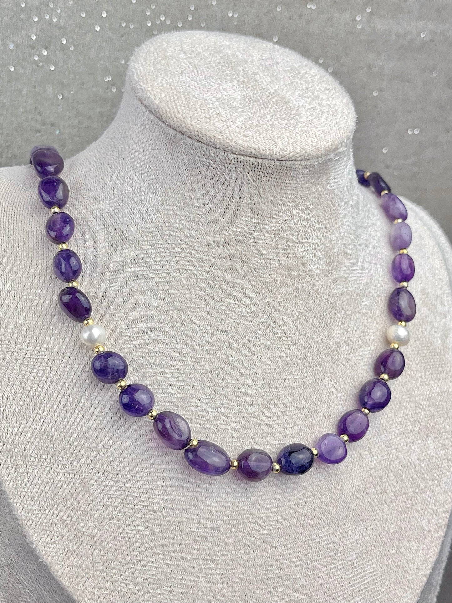 Ametyst Halskjede