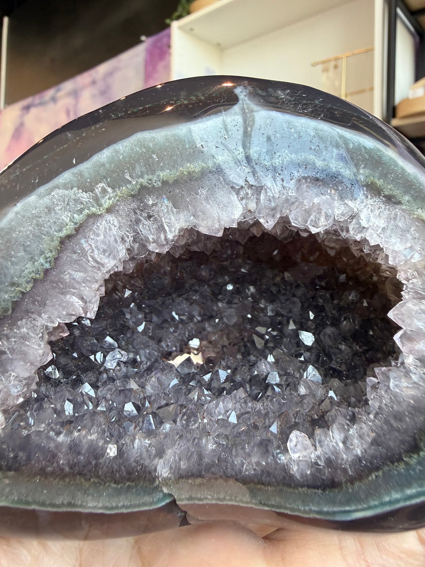 Ametyst geode