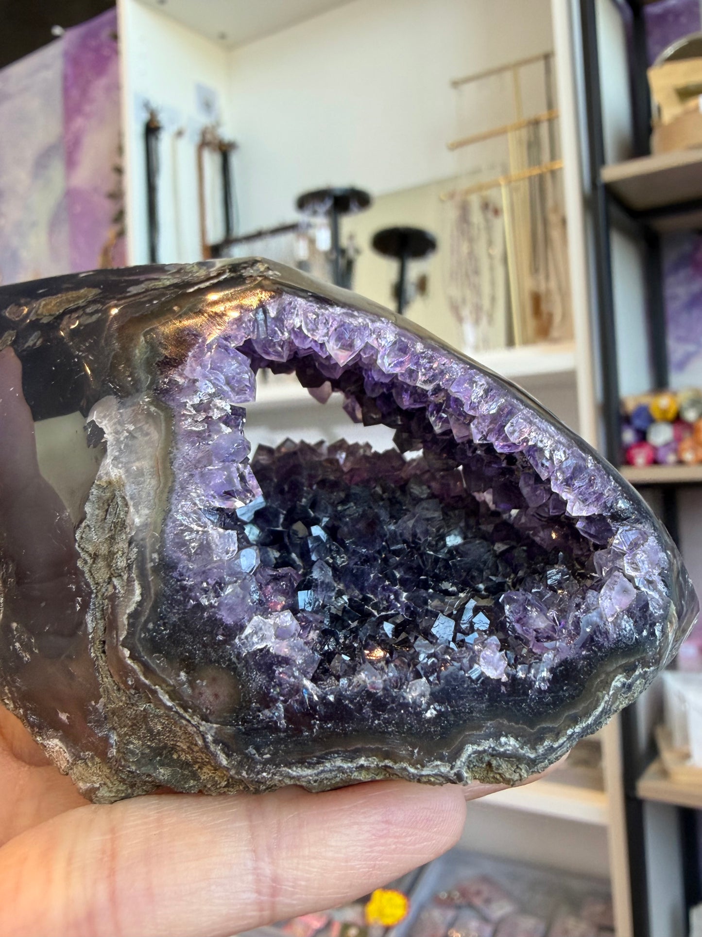 Ametyst geode