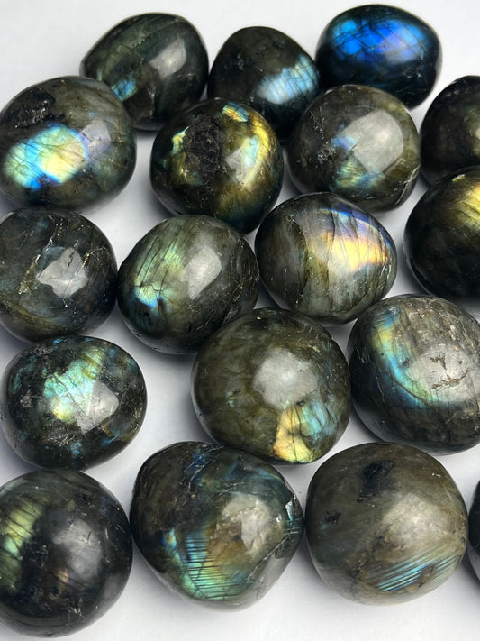 Labradoritt Tromlet 27-35mm