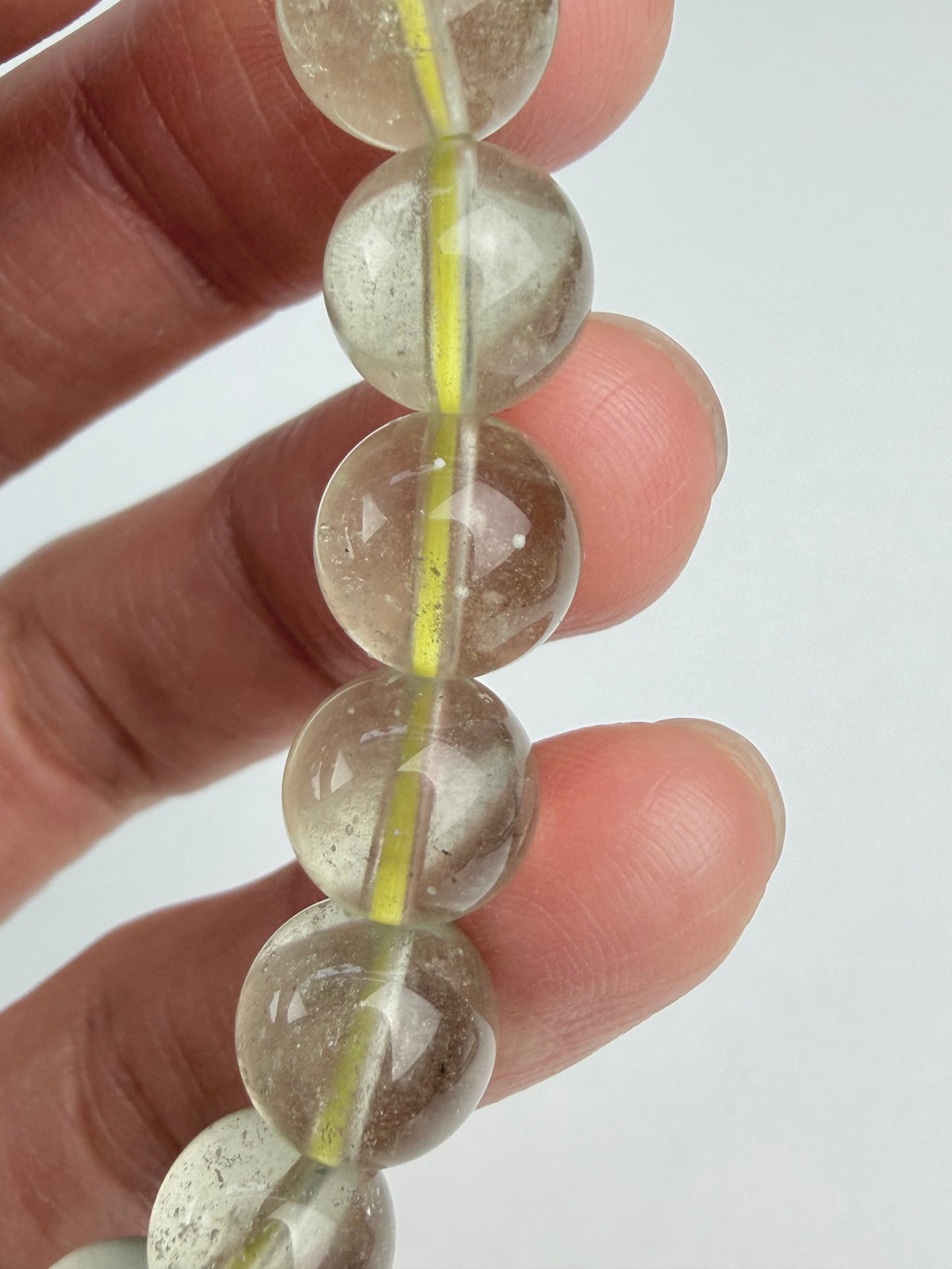 Libyan Desert Glass armbånd 9mm+