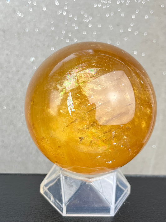 Honning kalsitt kule