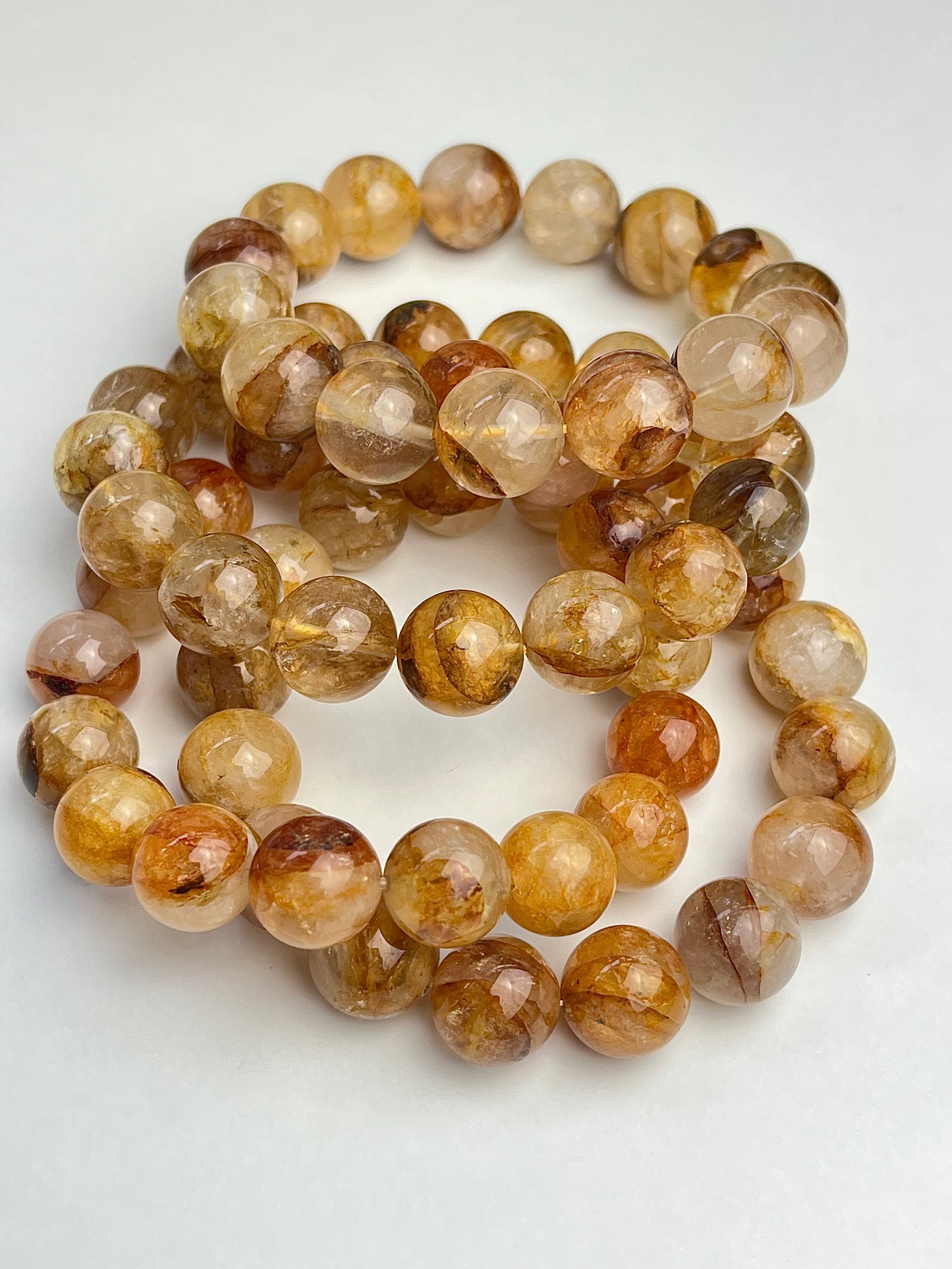 Golden Healer Quartz Bracelet 13-14mm+