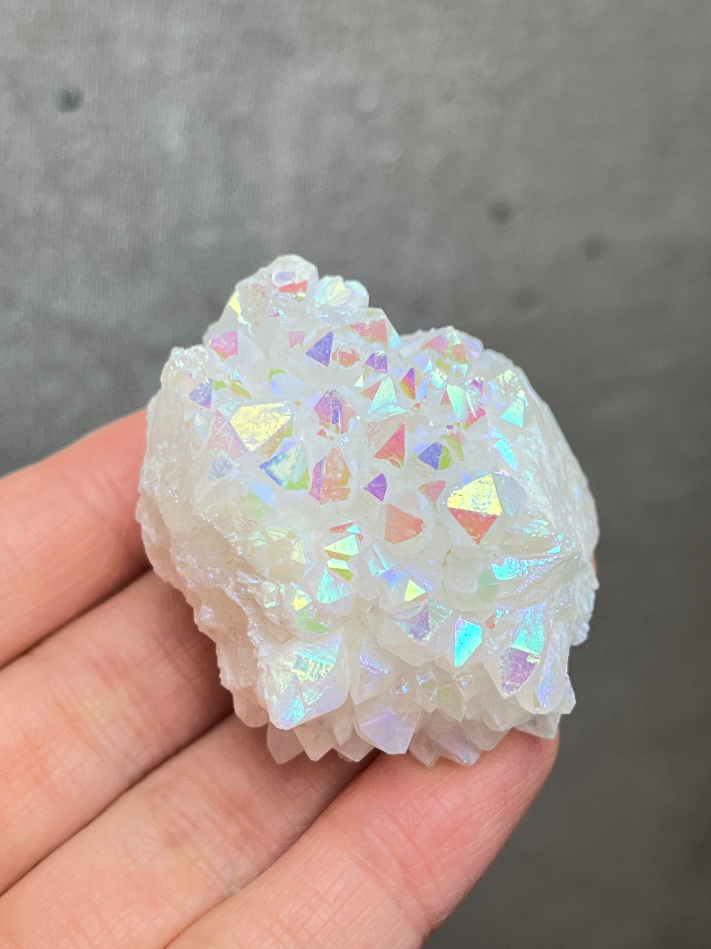 Aurakrystall Gruppe Regnbue