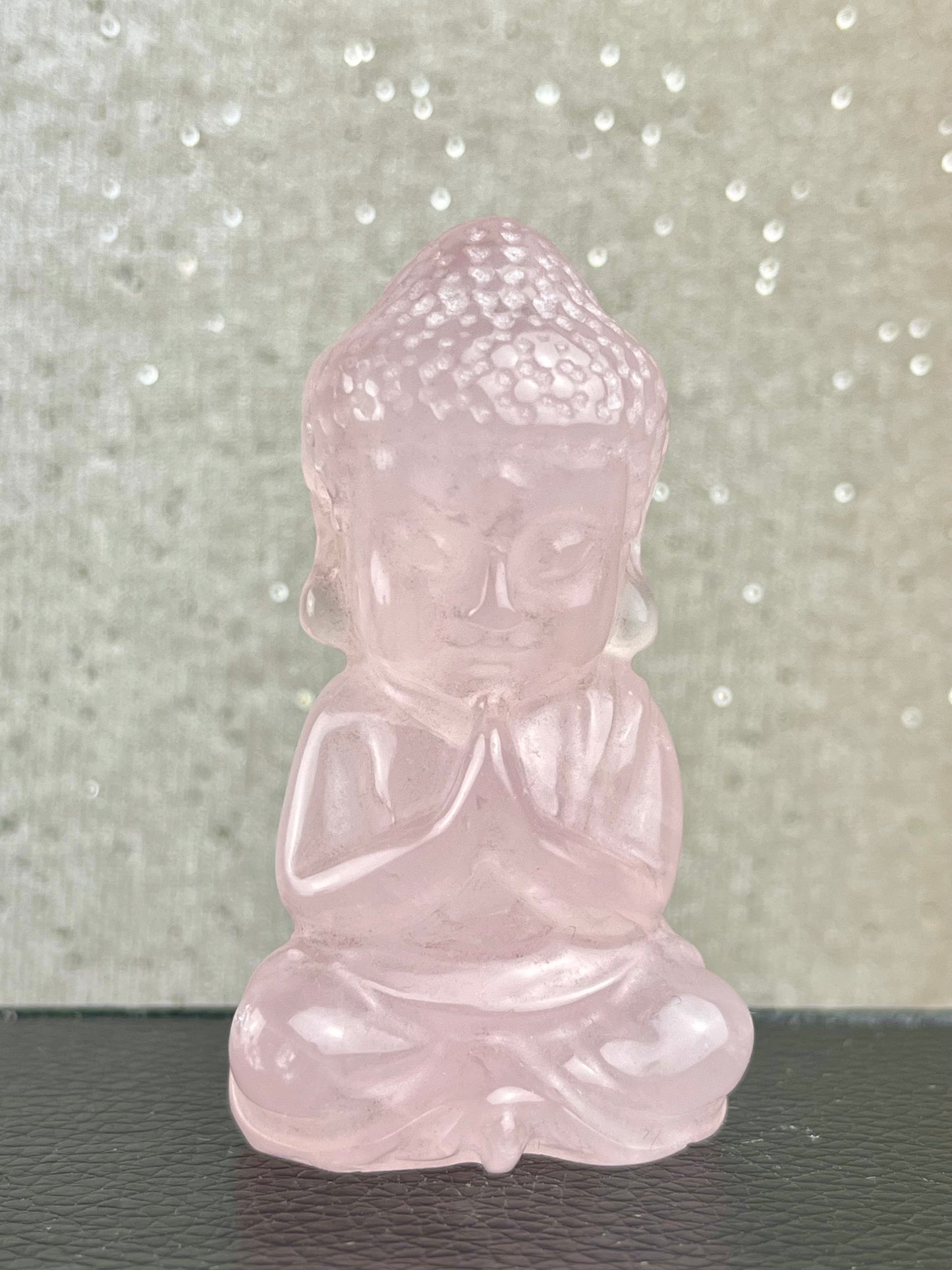 Rosenkvarts Buddha