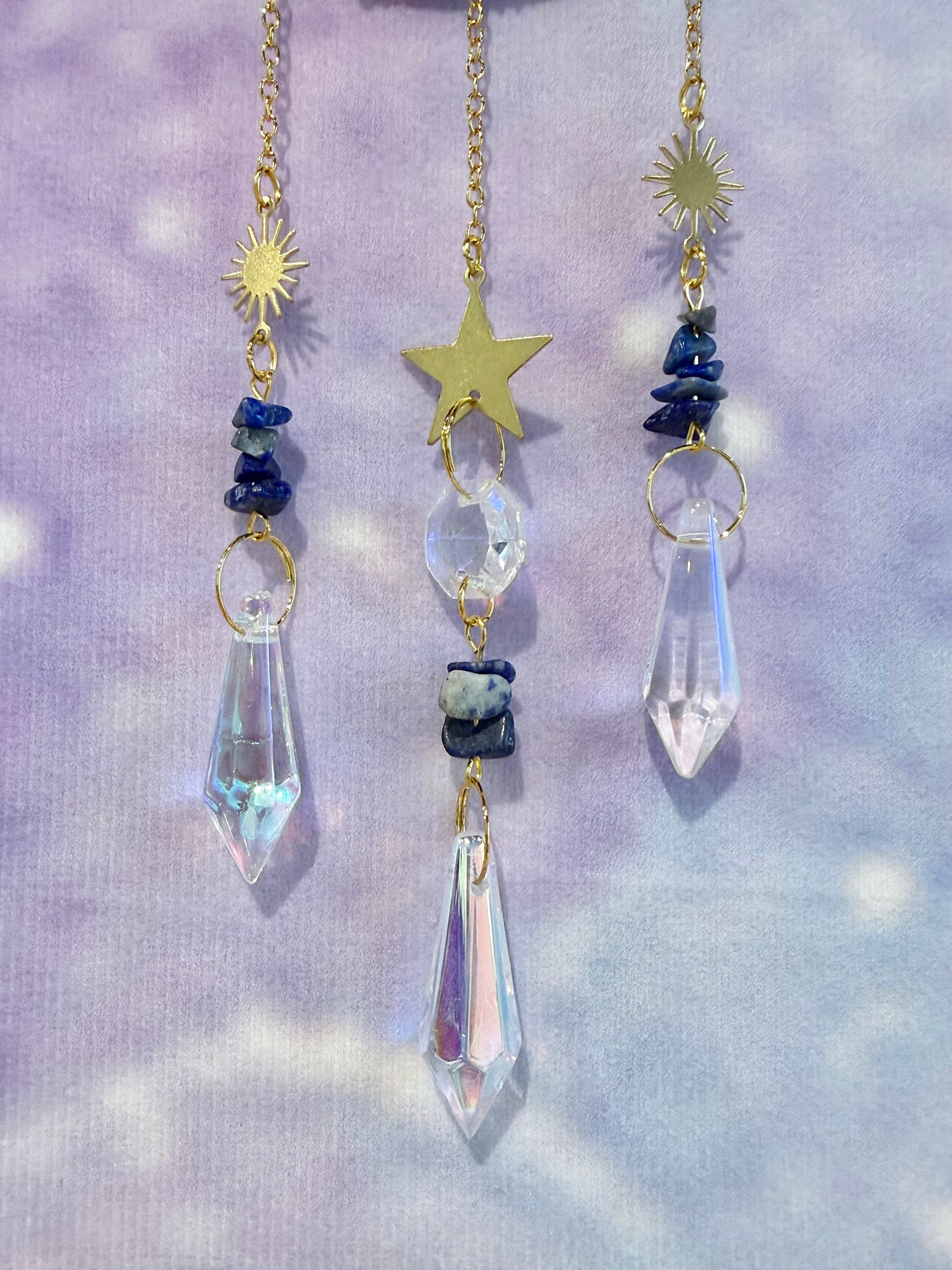 Krystall solfanger, Lapis lazuli