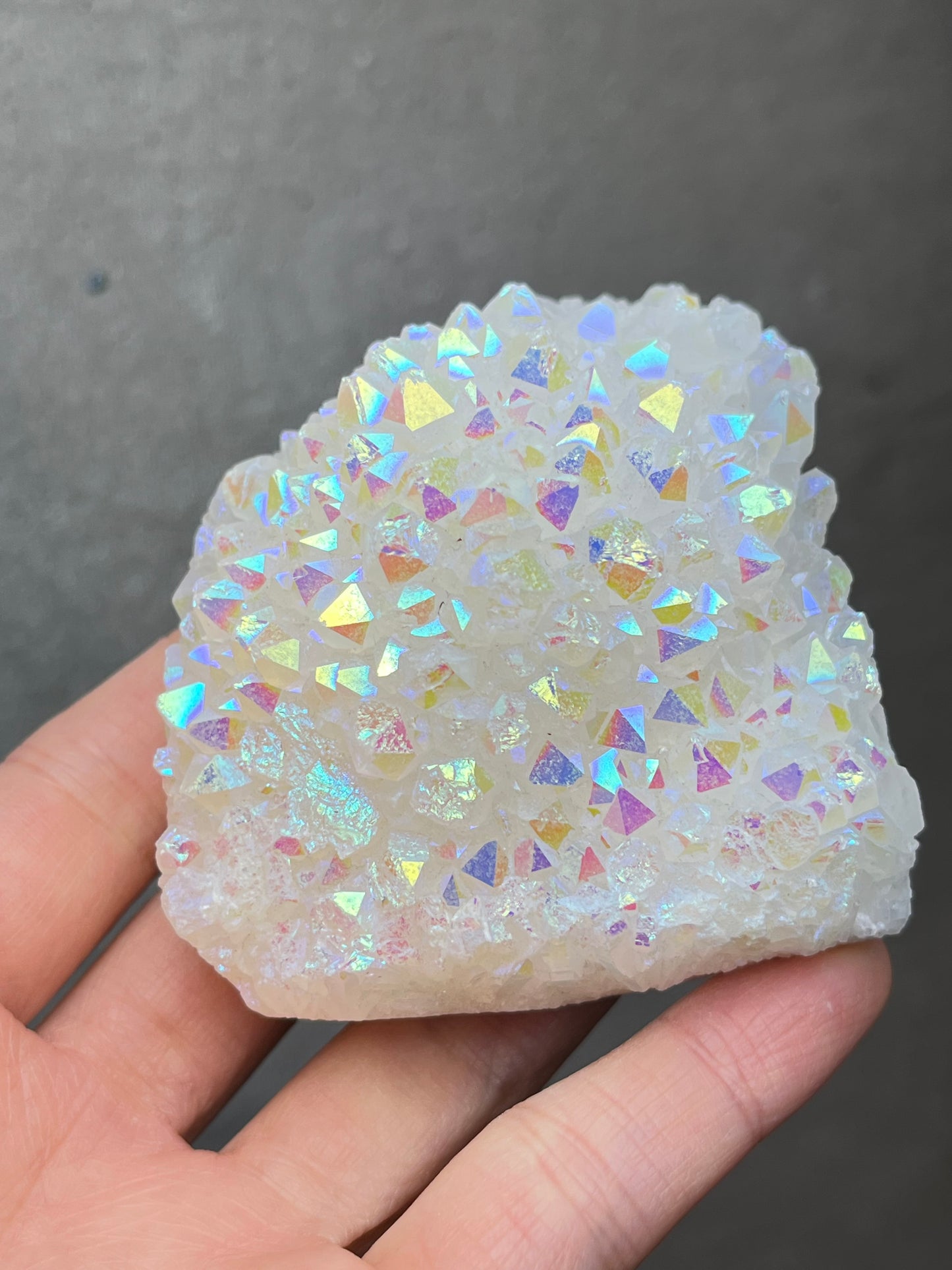 Aurakrystall Gruppe Regnbue