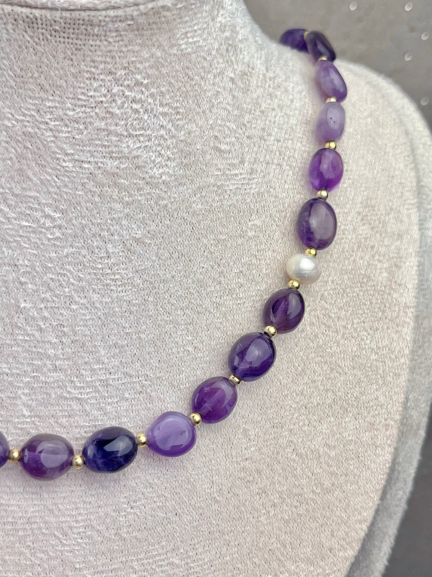 Ametyst Halskjede