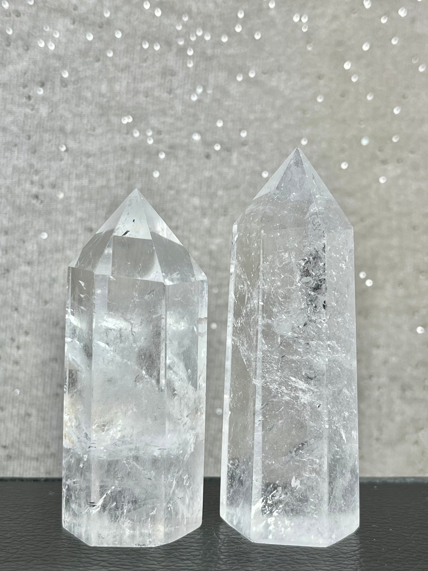 Bergkrystall klarkvarts tårn