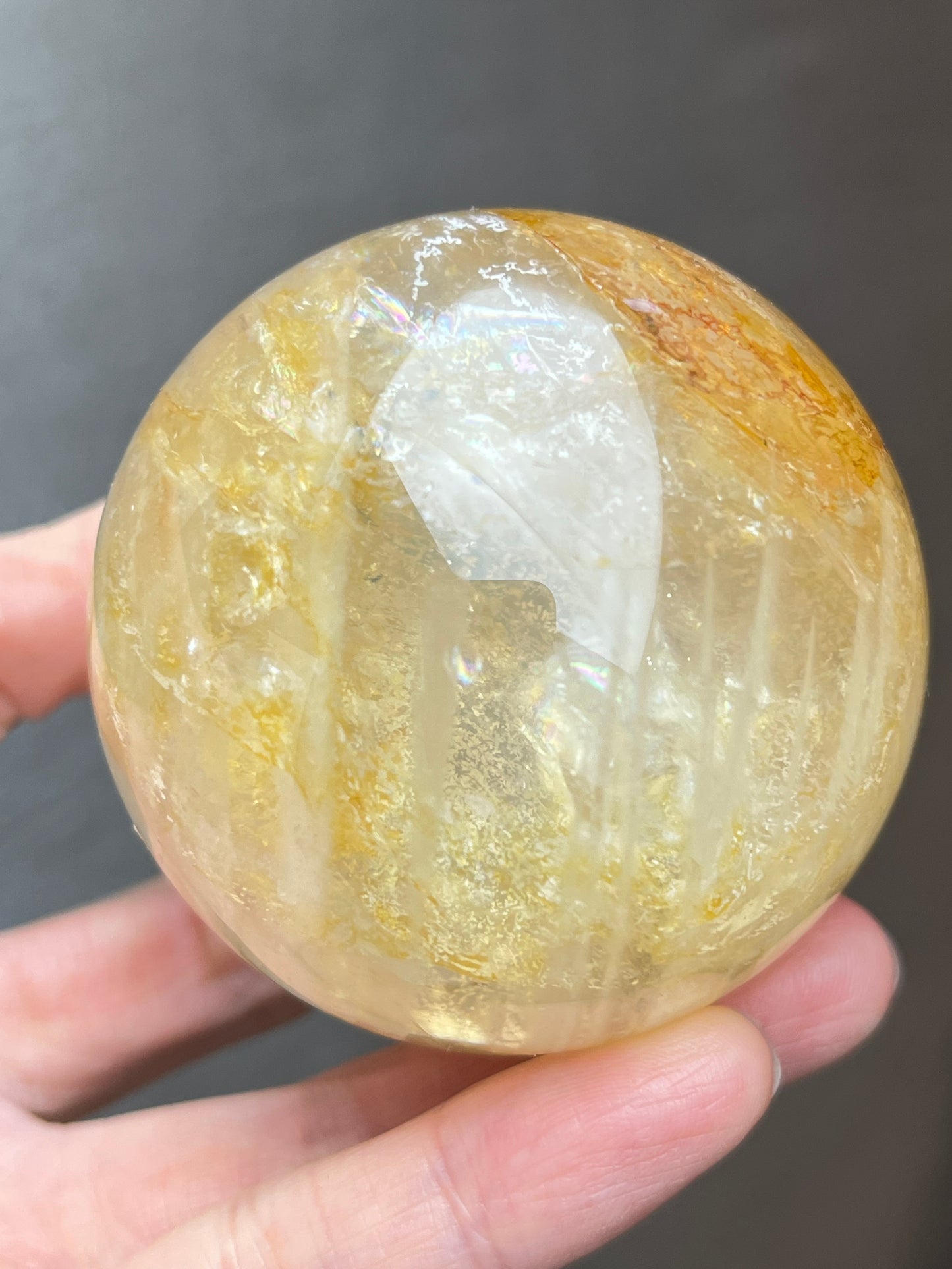 Golden healer kvarts kule