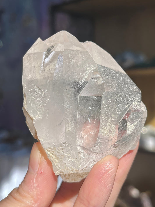 Bergkrystall fra Hashupi Mine (Hashupi-kvarts)