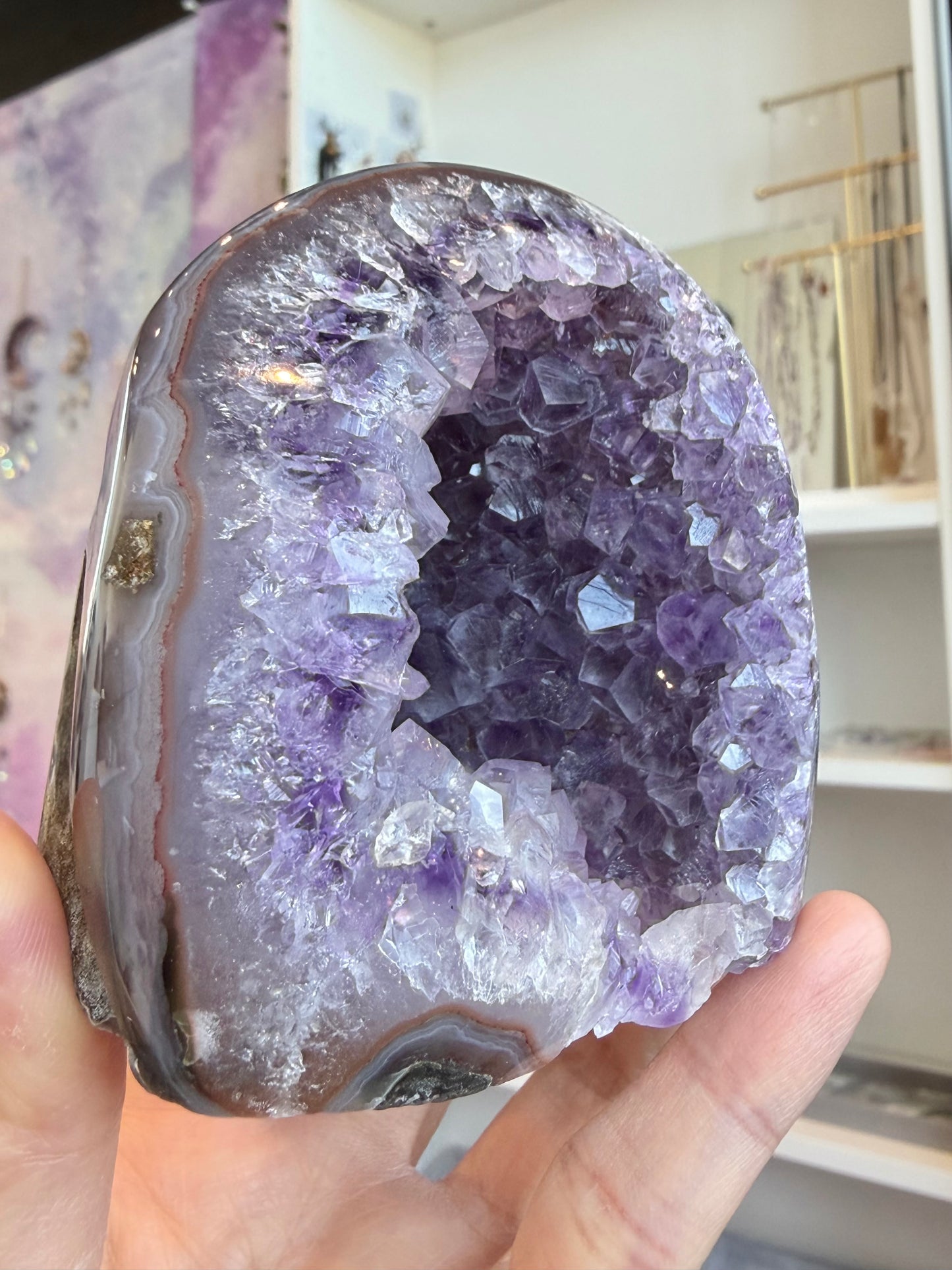 Ametyst geode