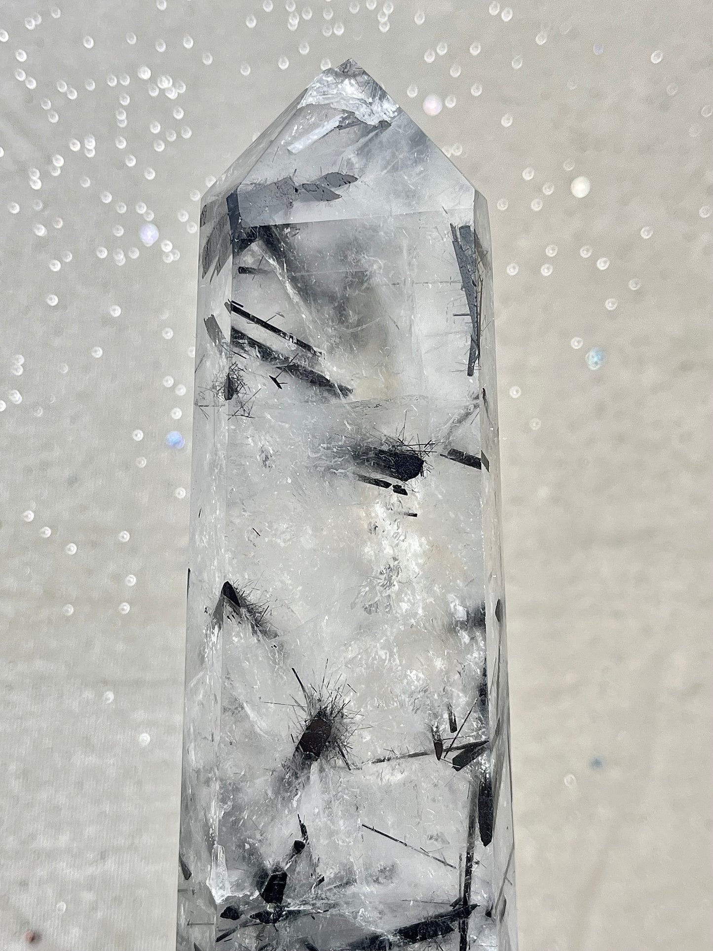 Turmalinkvarts tårn 18cm