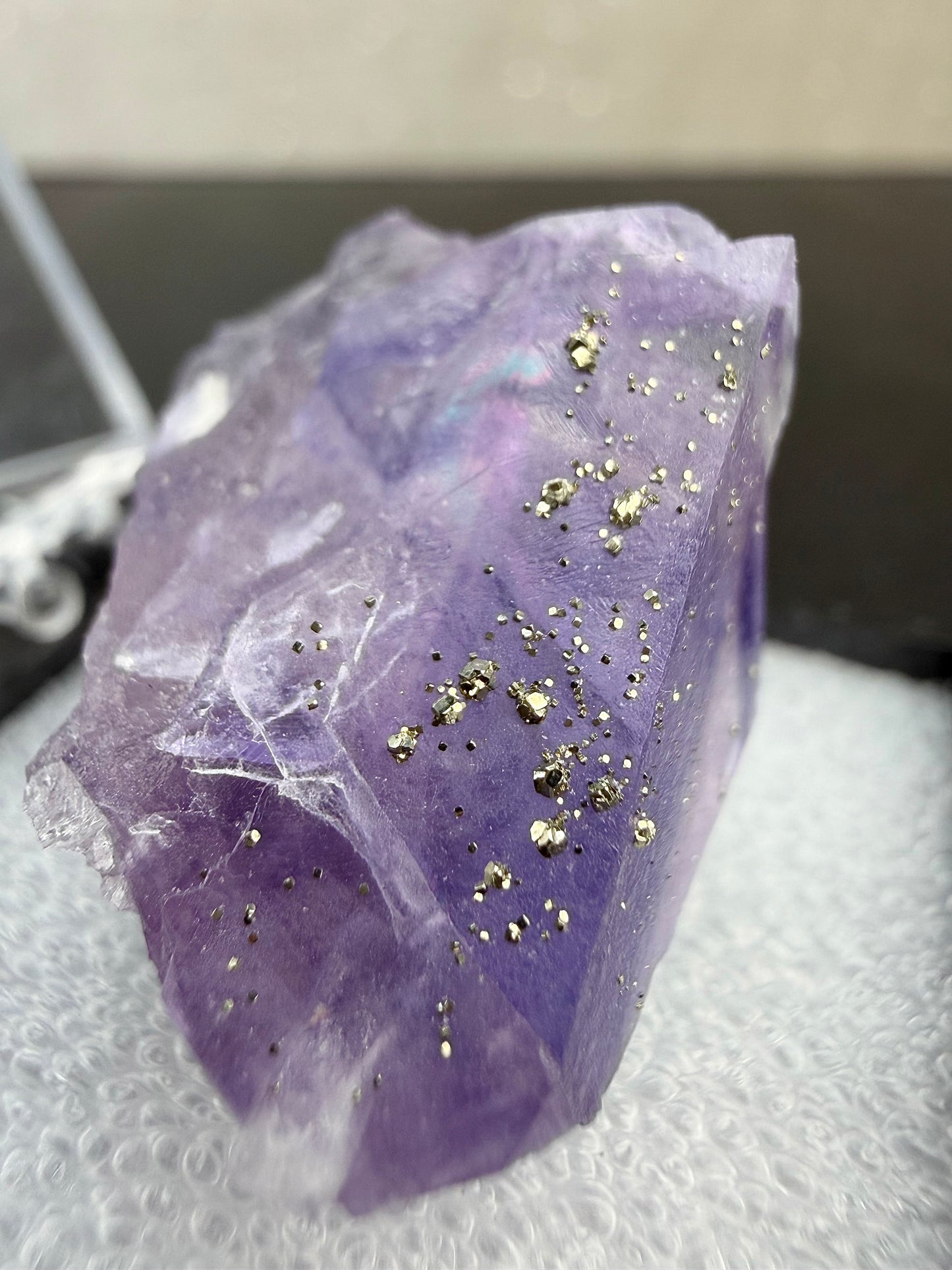 Fluorite with box