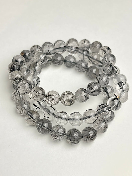 Turmalinkvarts armbånd 9mm+