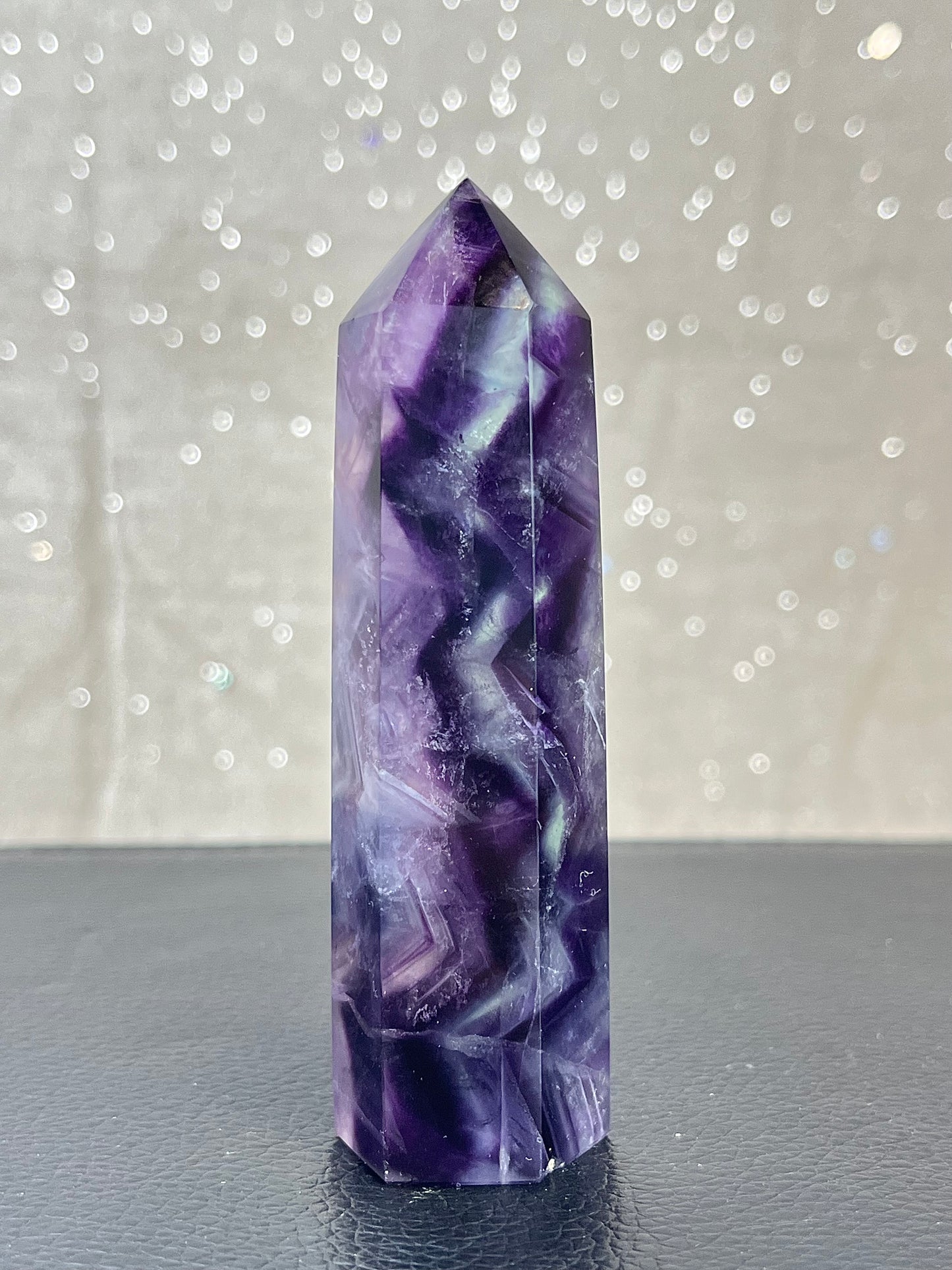 Rainbow Fluorite tower