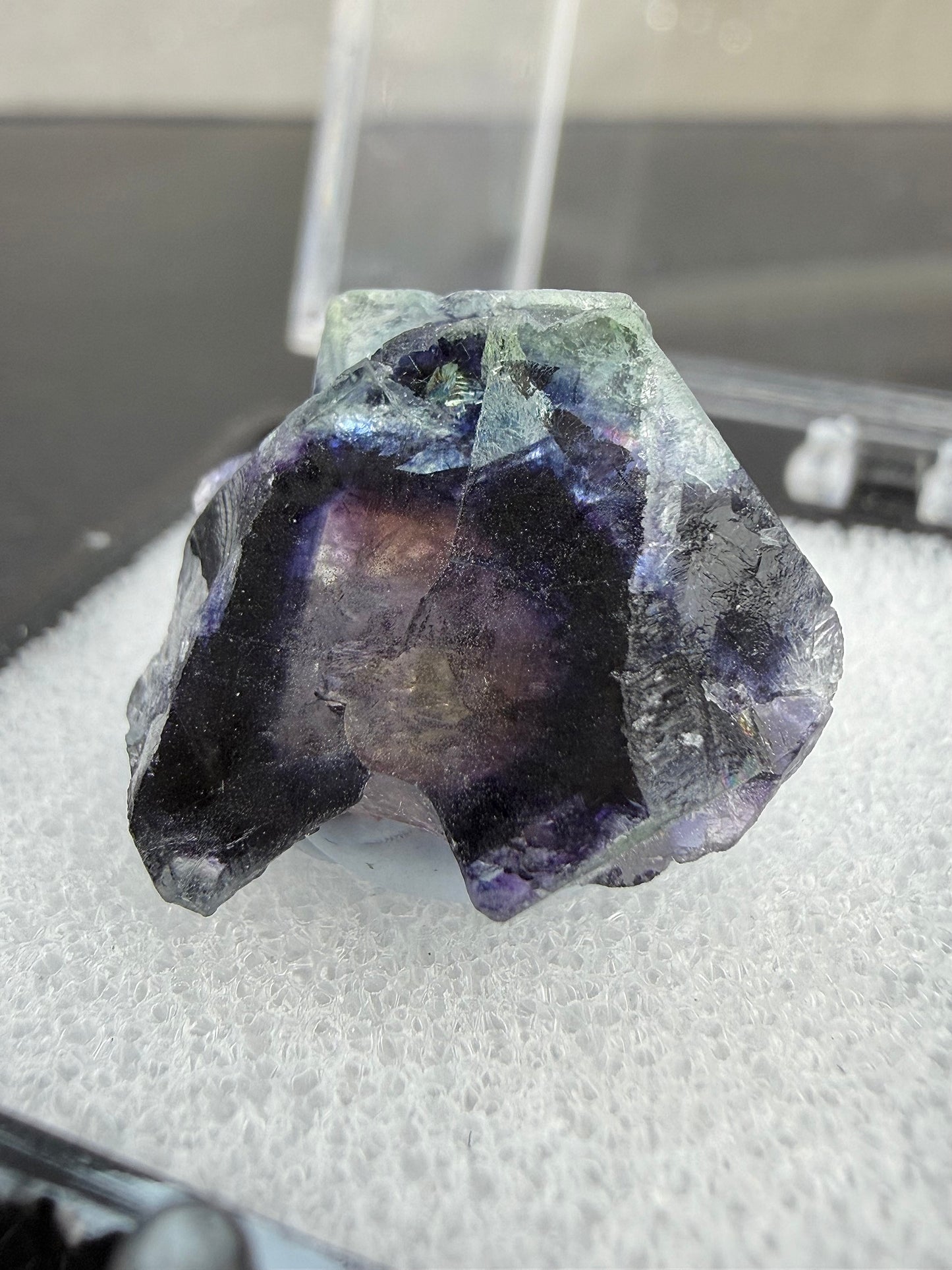 Fluorite with box