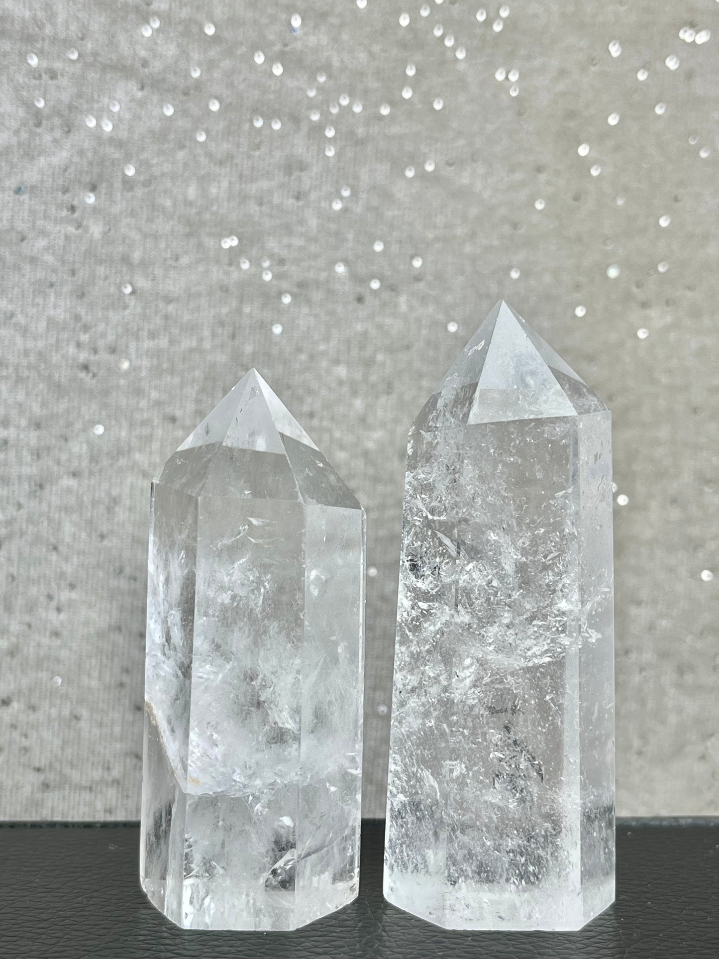 Bergkrystall klarkvarts tårn