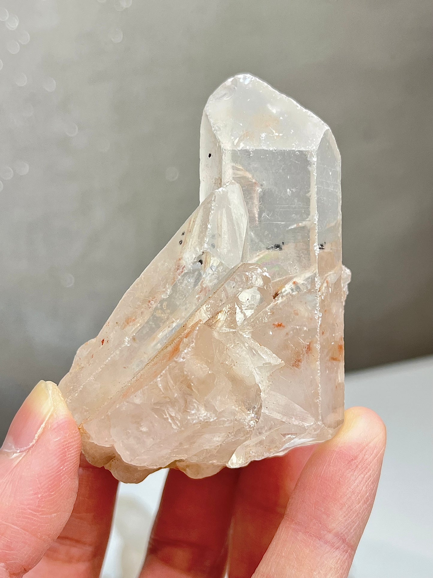 Bergkrystall klynge/gruppe