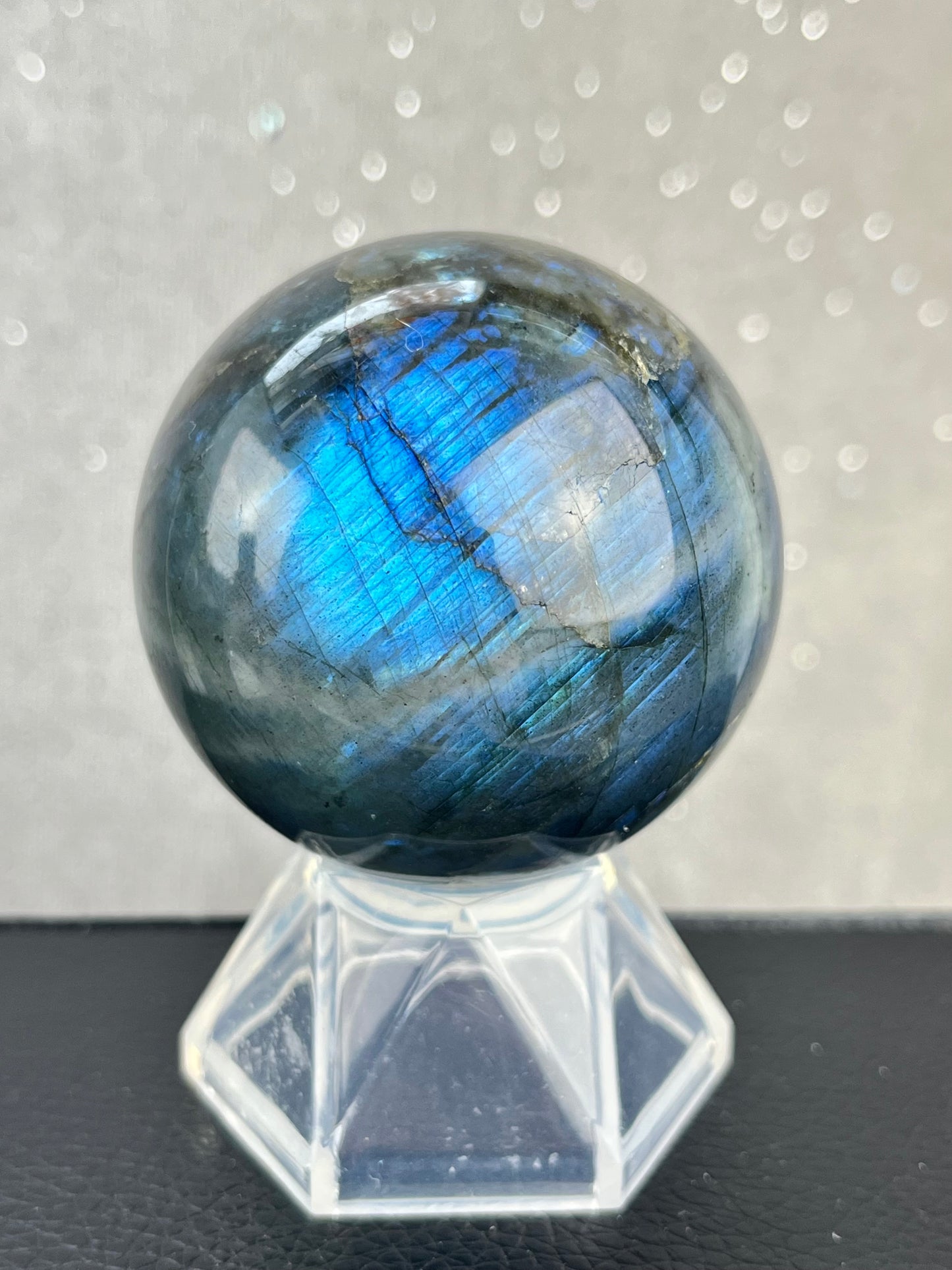 Labradorite spheres