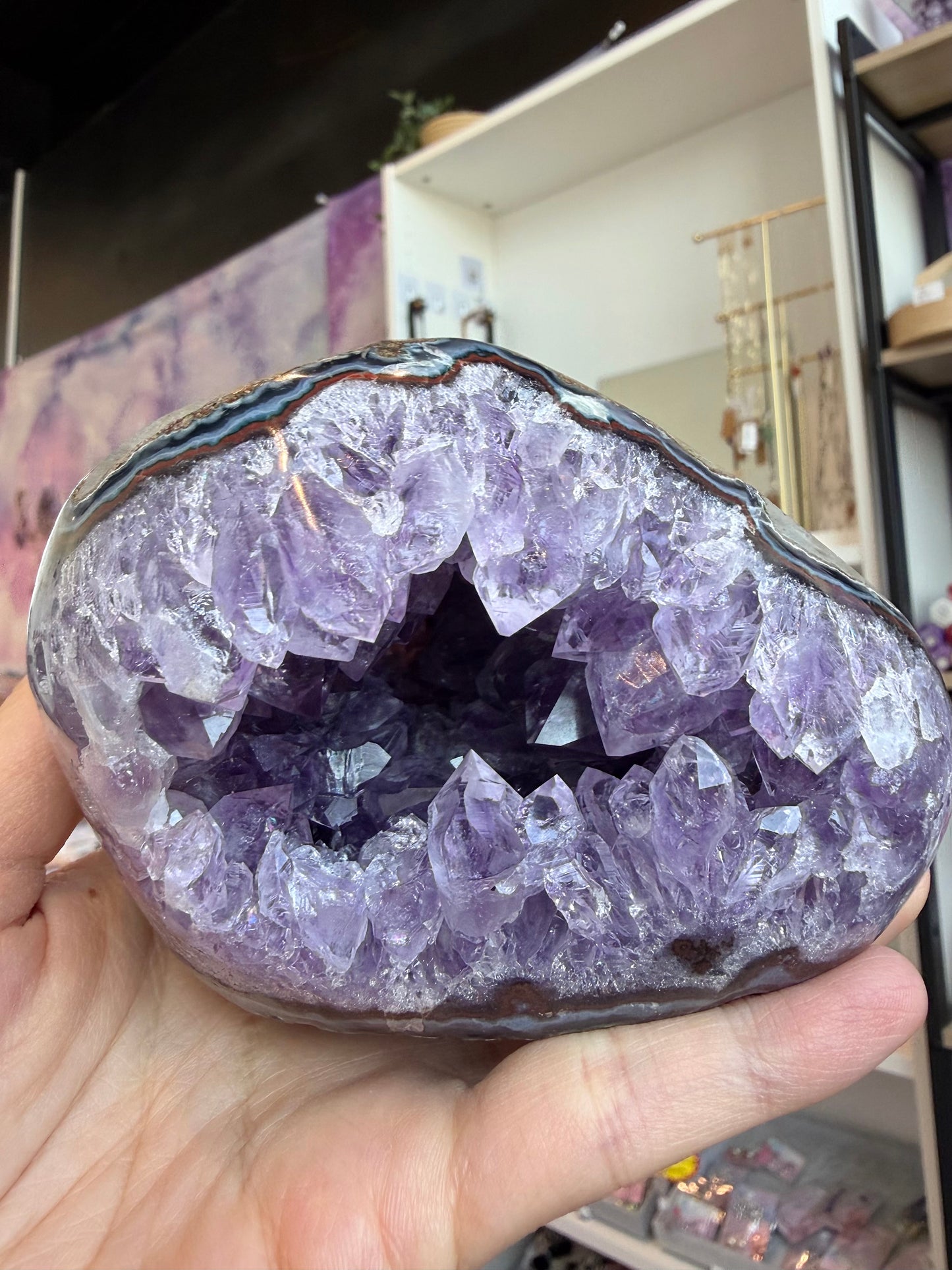 Ametyst geode