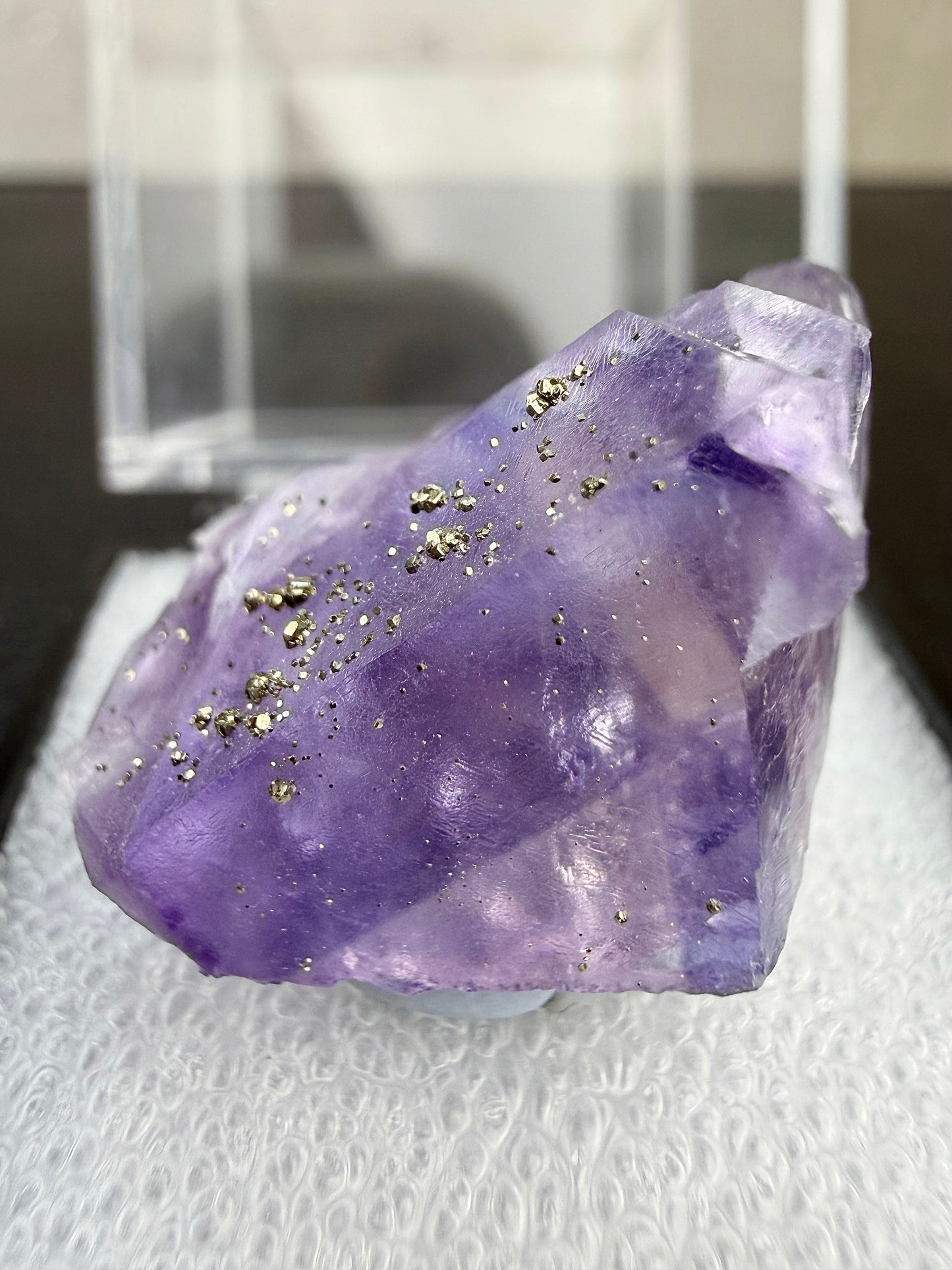 Fluorite with box