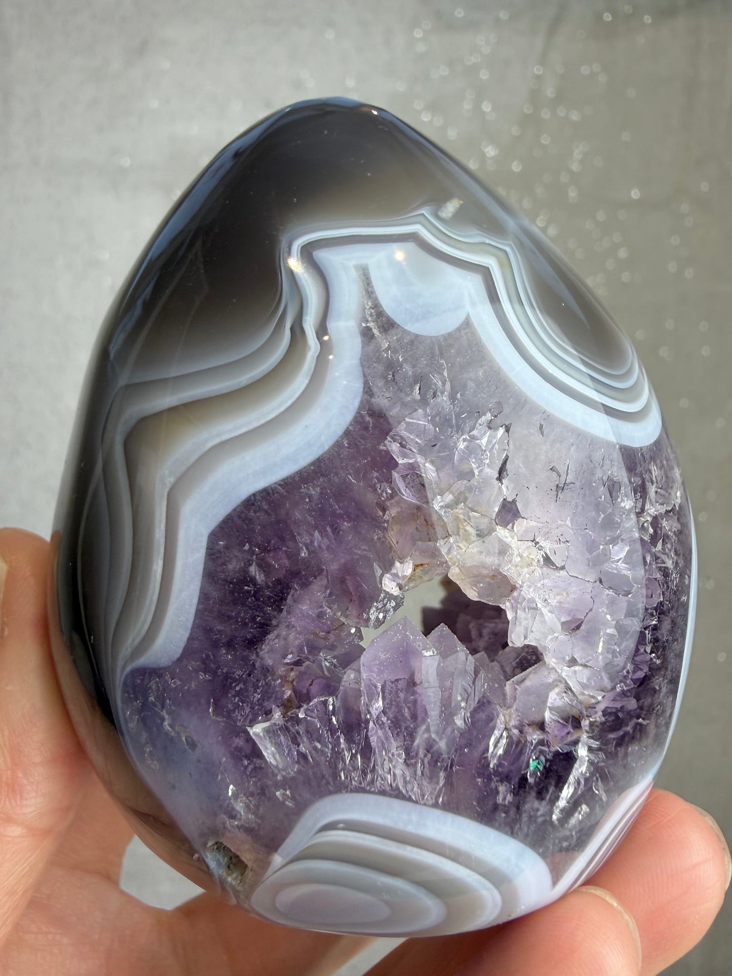 Ametyst Egg