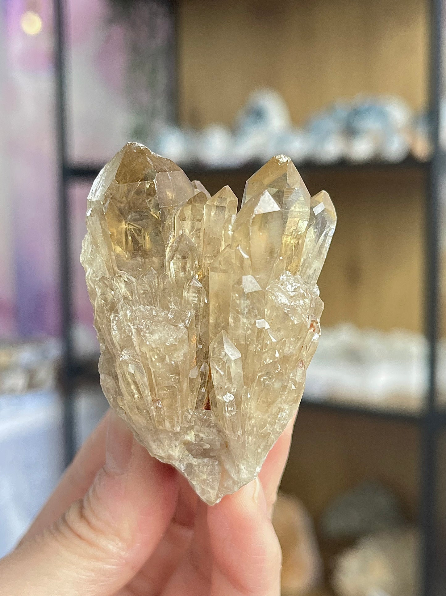 Naturlig citrin fra Kongo (Kundalini citrin)