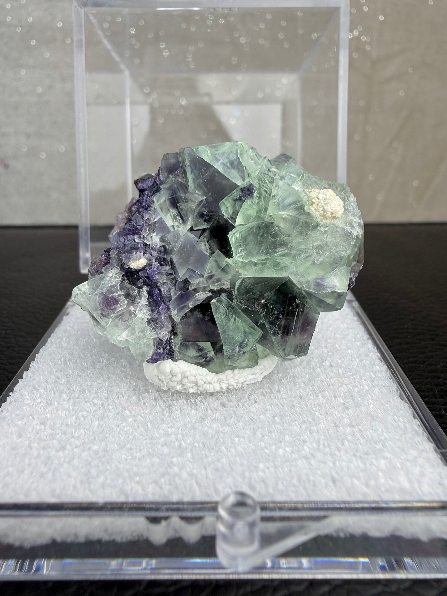 Fluorite with box