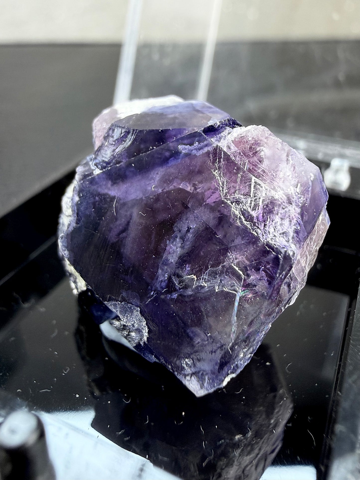 Fluorite with box