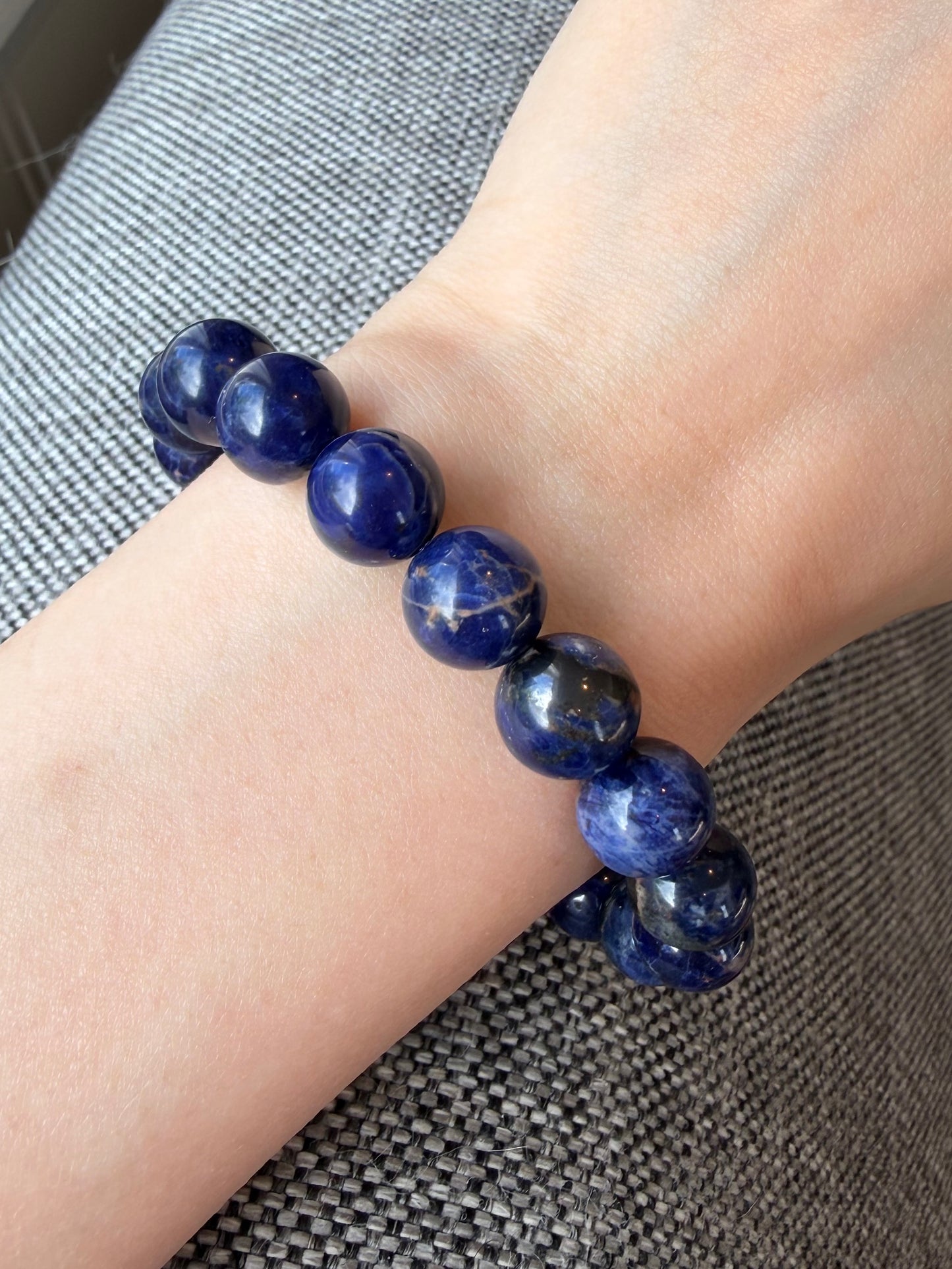 Sodalite bracelet 11mm+