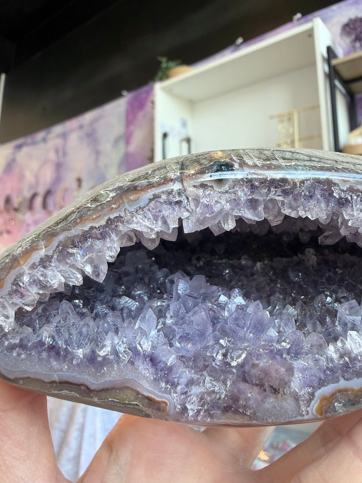 Ametyst geode