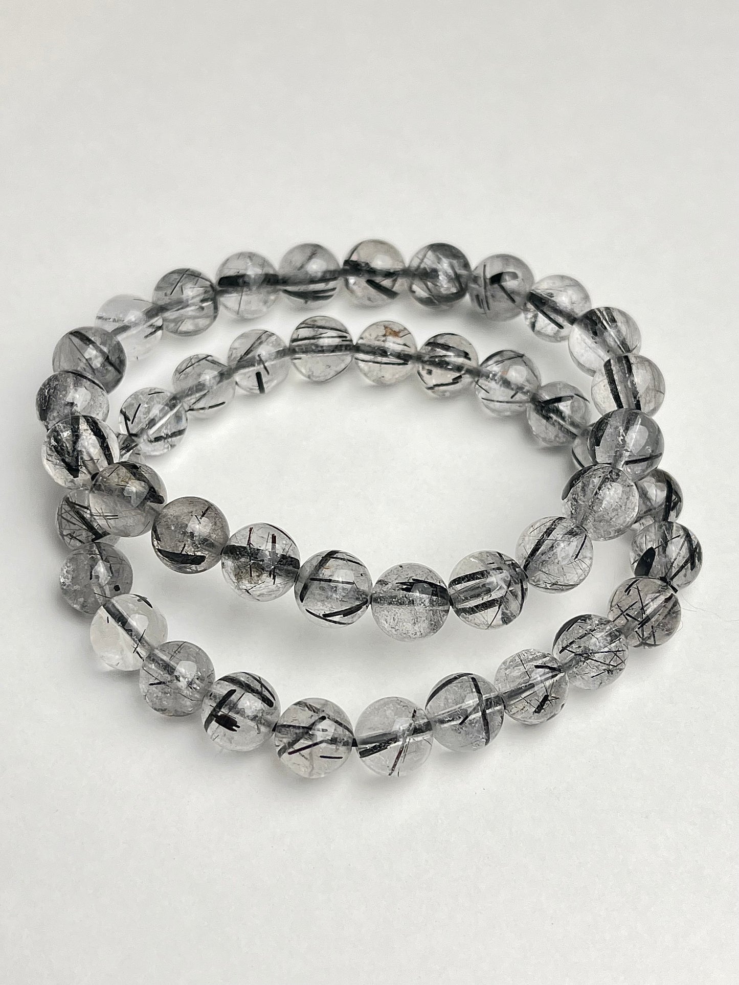 Turmalinkvarts armbånd 8mm+