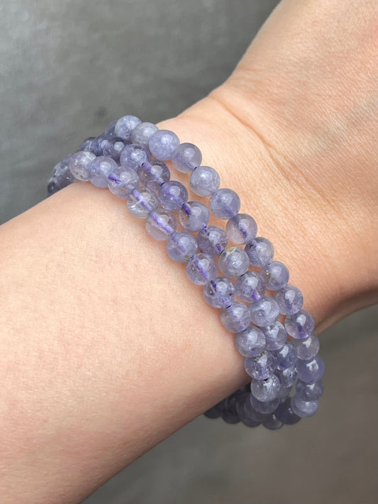 Iolitt bracelet 5mm+ (wraps around arm 3 times)
