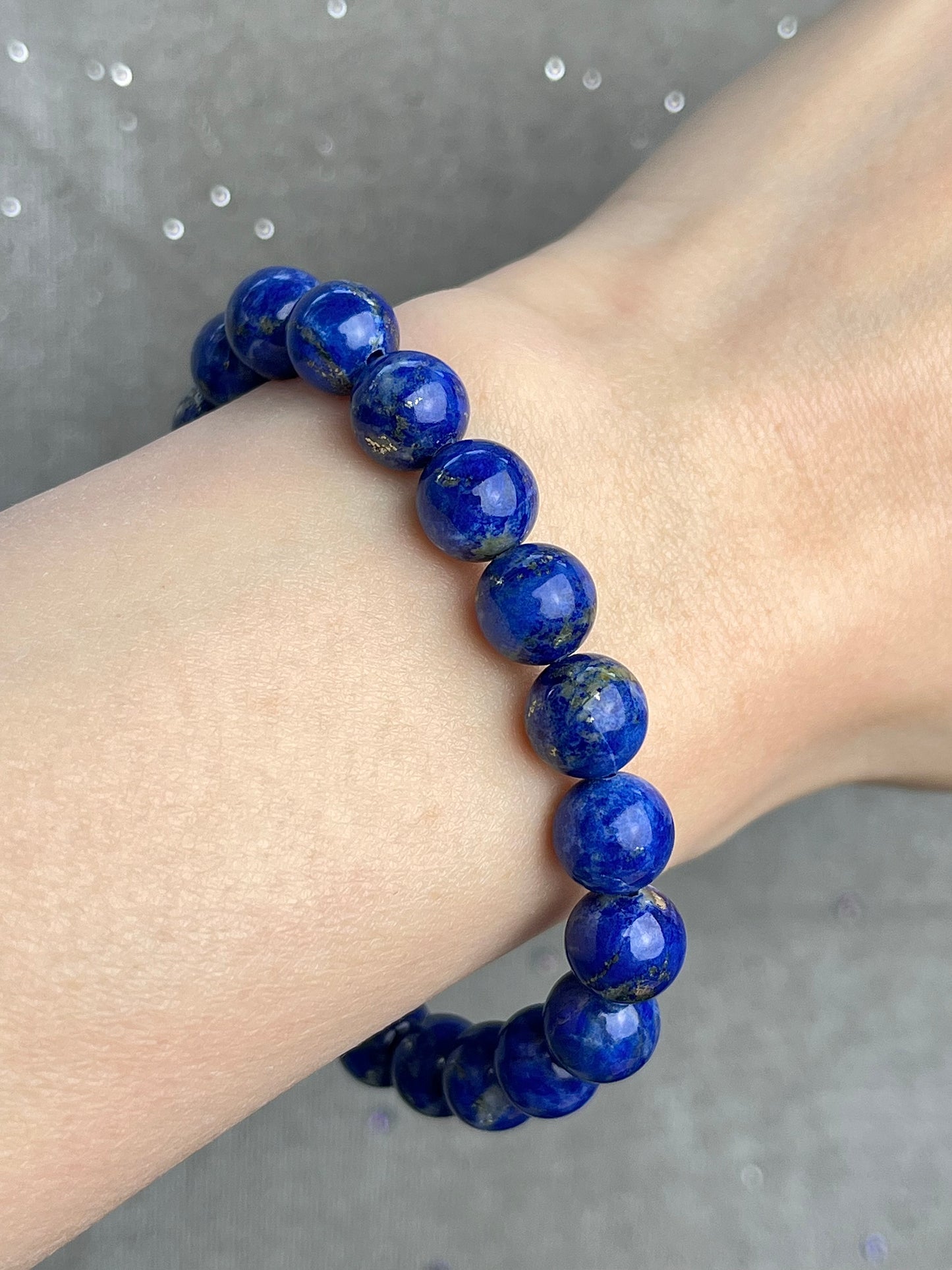 Lapis Lazuli bracelet 9mm+