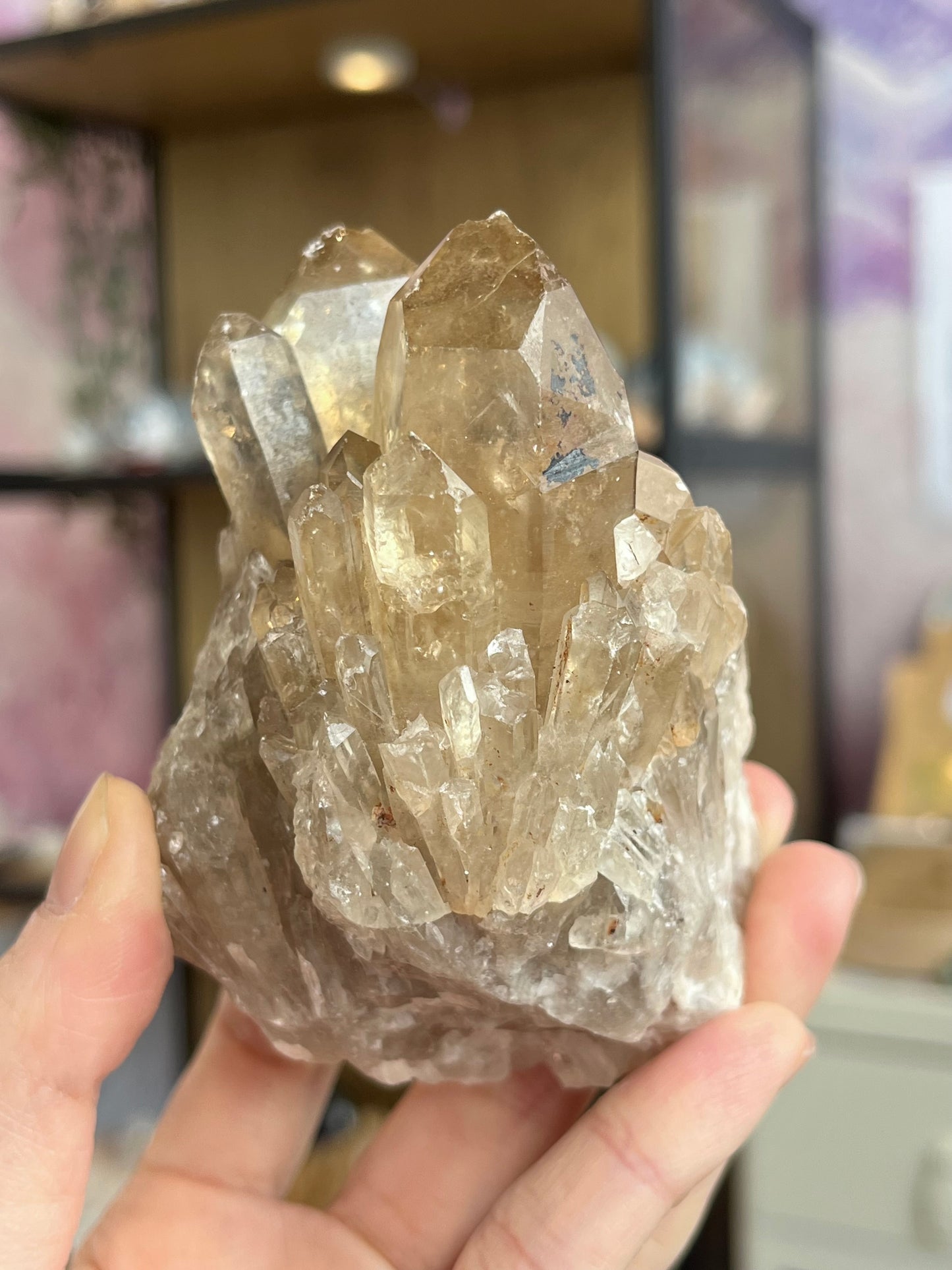 Naturlig citrin fra Kongo (Kundalini citrin)