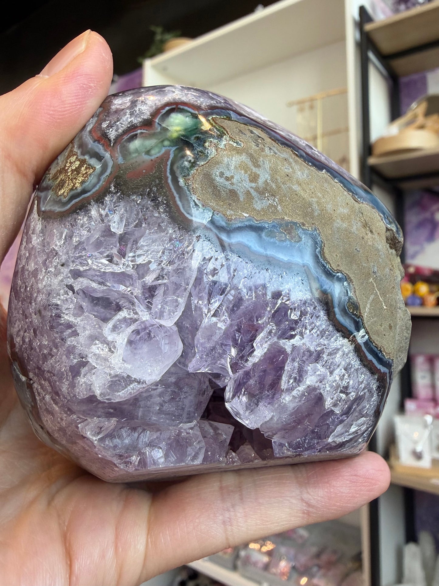 Ametyst geode