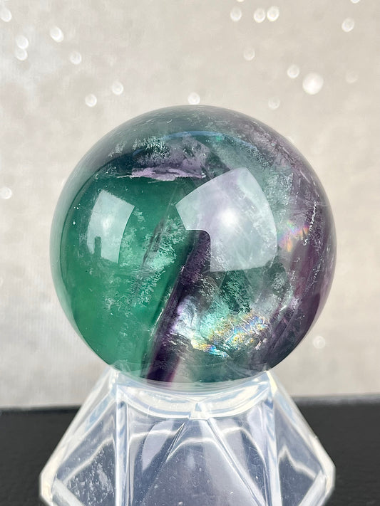 Regnbue Fluoritt kule