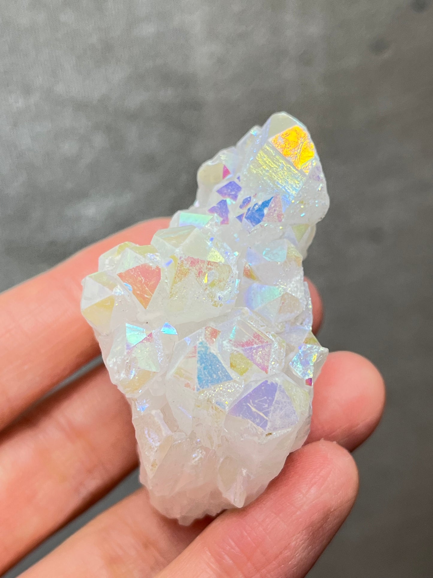 Aurakrystall Gruppe Regnbue