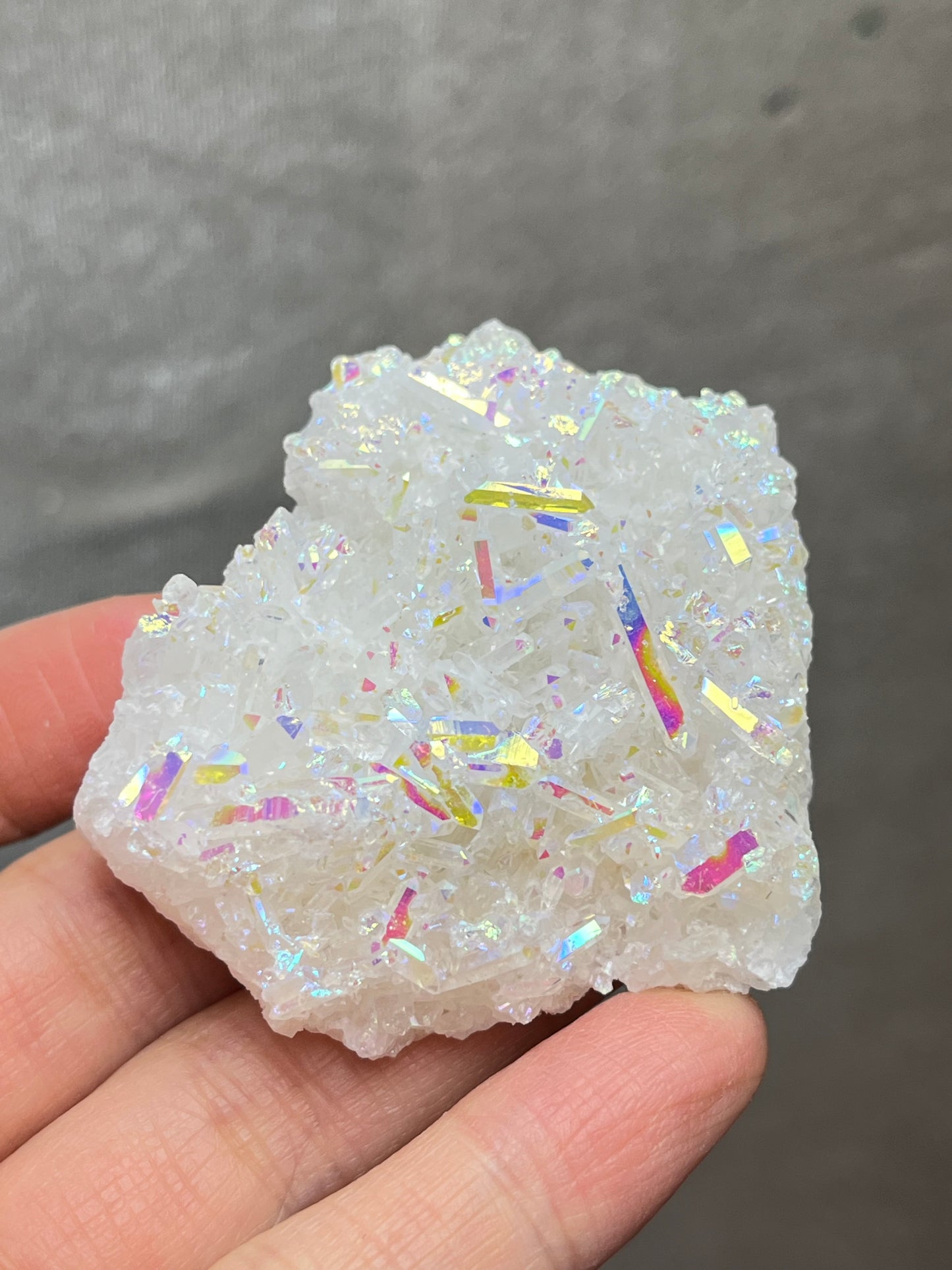 Aurakrystall Gruppe Regnbue