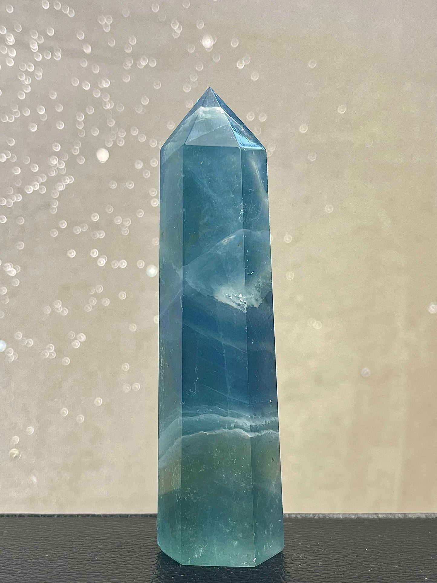 Blågrønn Fluoritt tårn