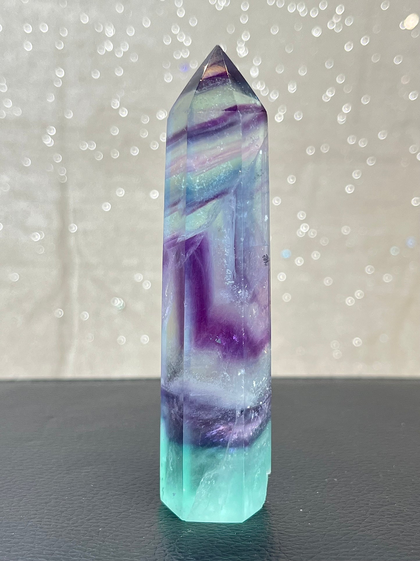 Rainbow Fluorite tower