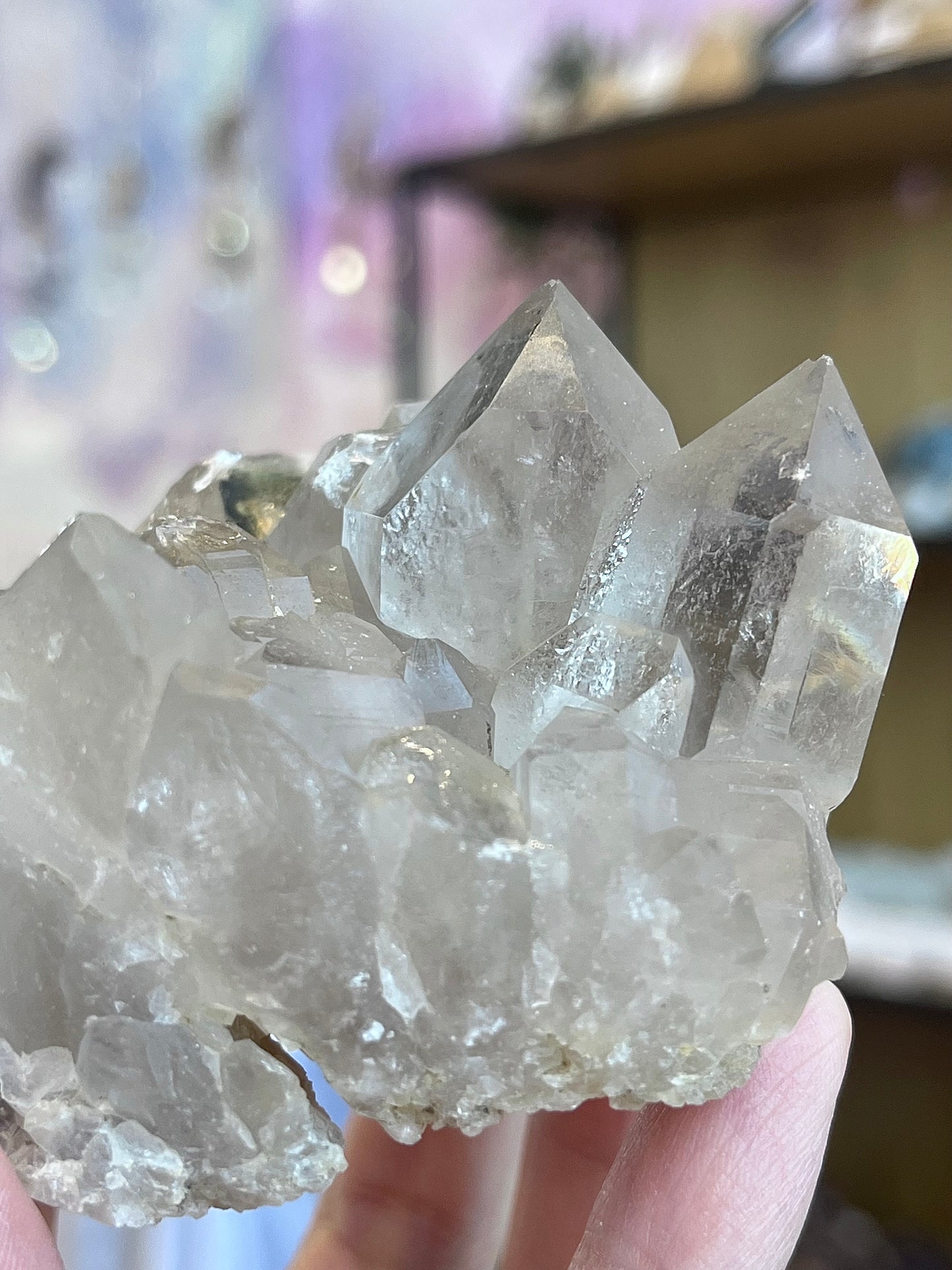 Smoky Quartz Cluster from Brazil