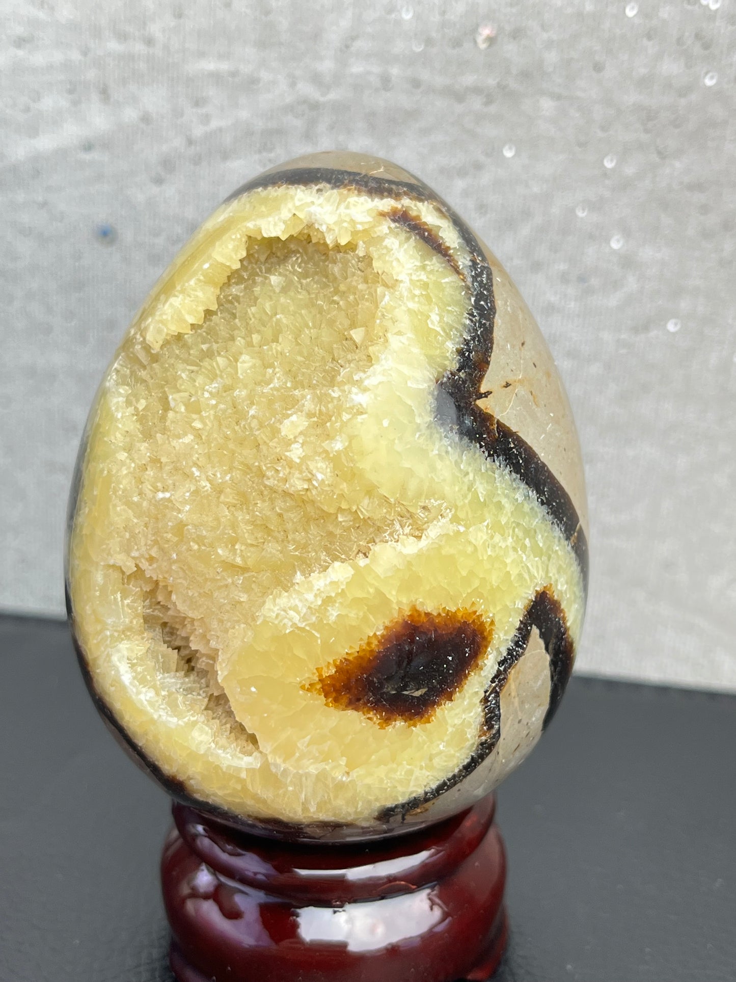 Druzy Septarian Egg