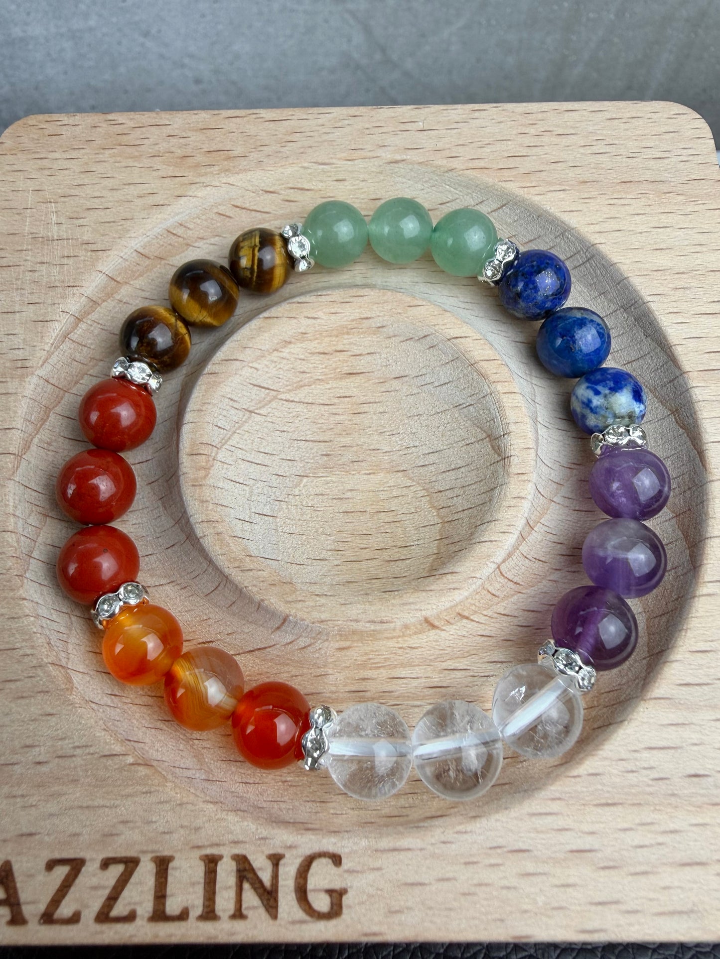 Chakra armbånd 8mm+
