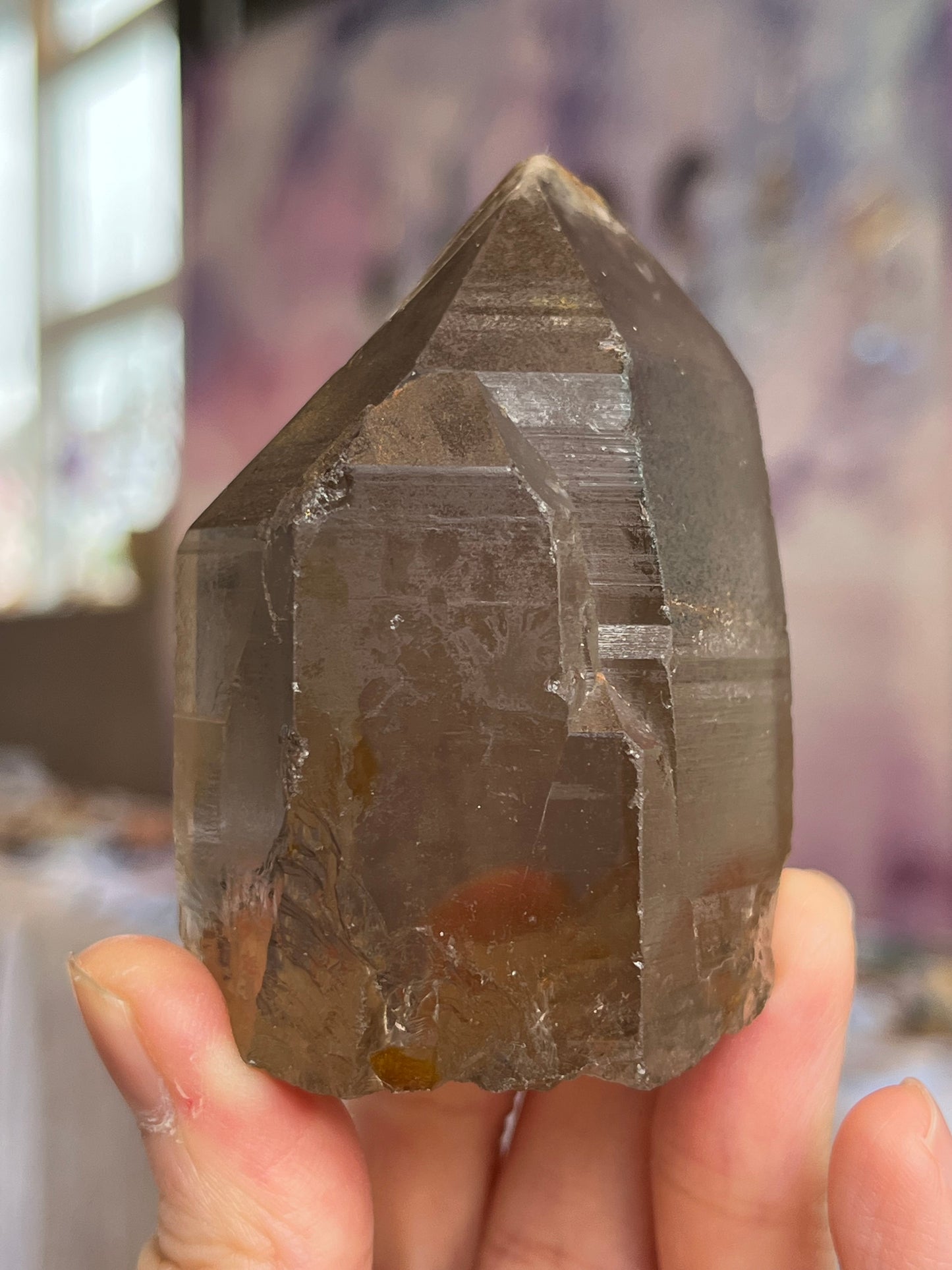 Natural Smoky Quartz Point