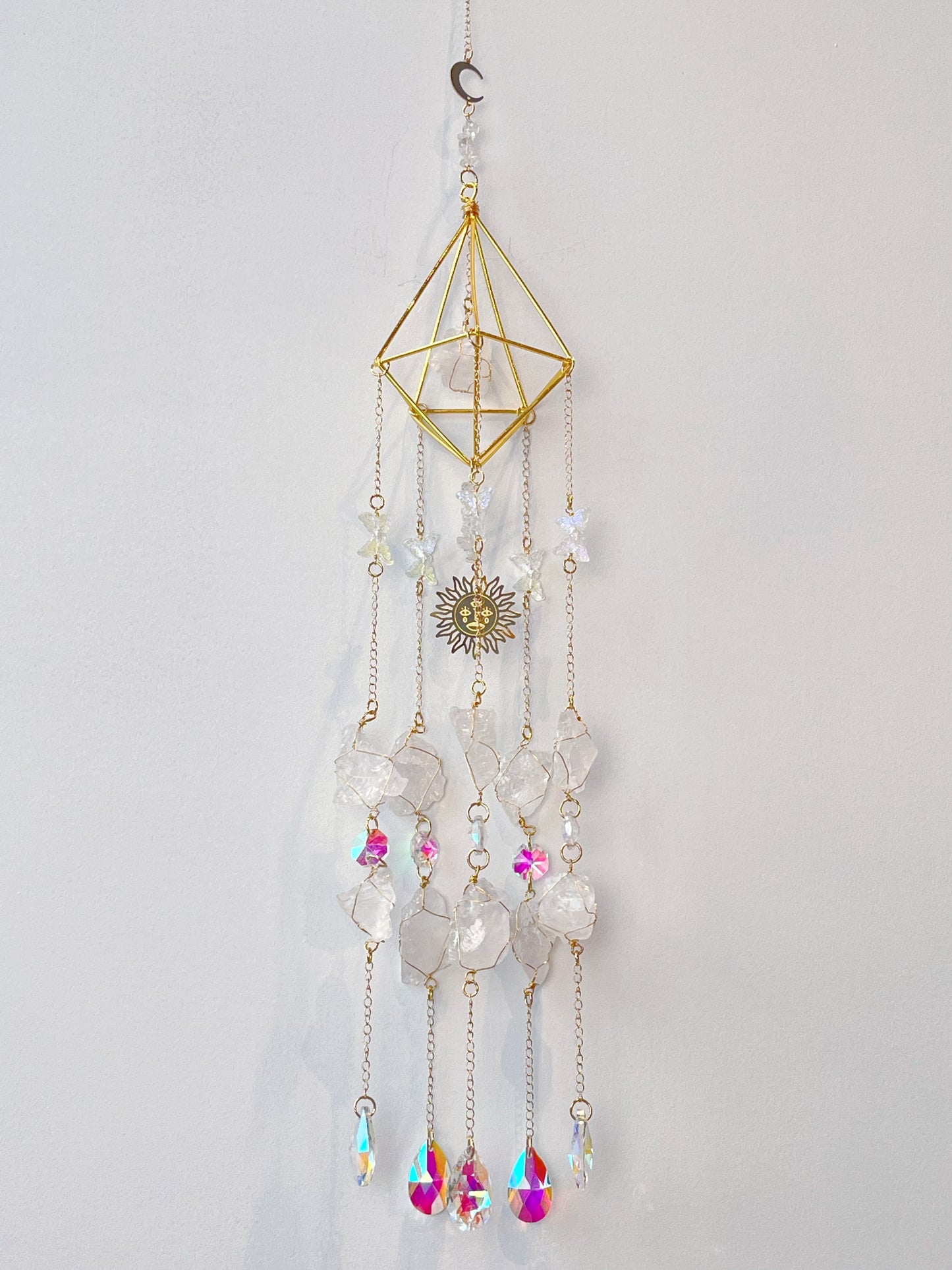 Krystall solfanger, Bergkrystall