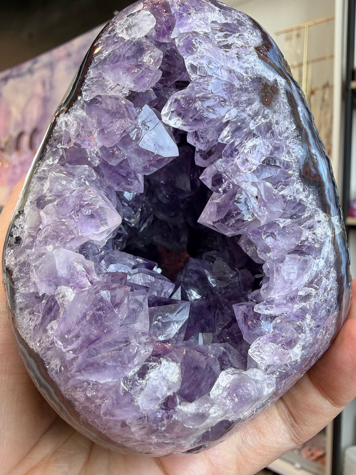 Ametyst geode